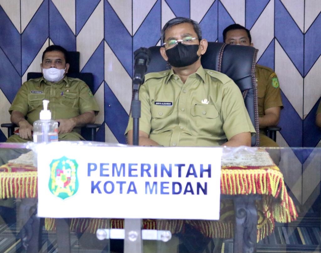 Sekda Medan Wiriya Alrahman Ikuti Rapat Validasi TPP