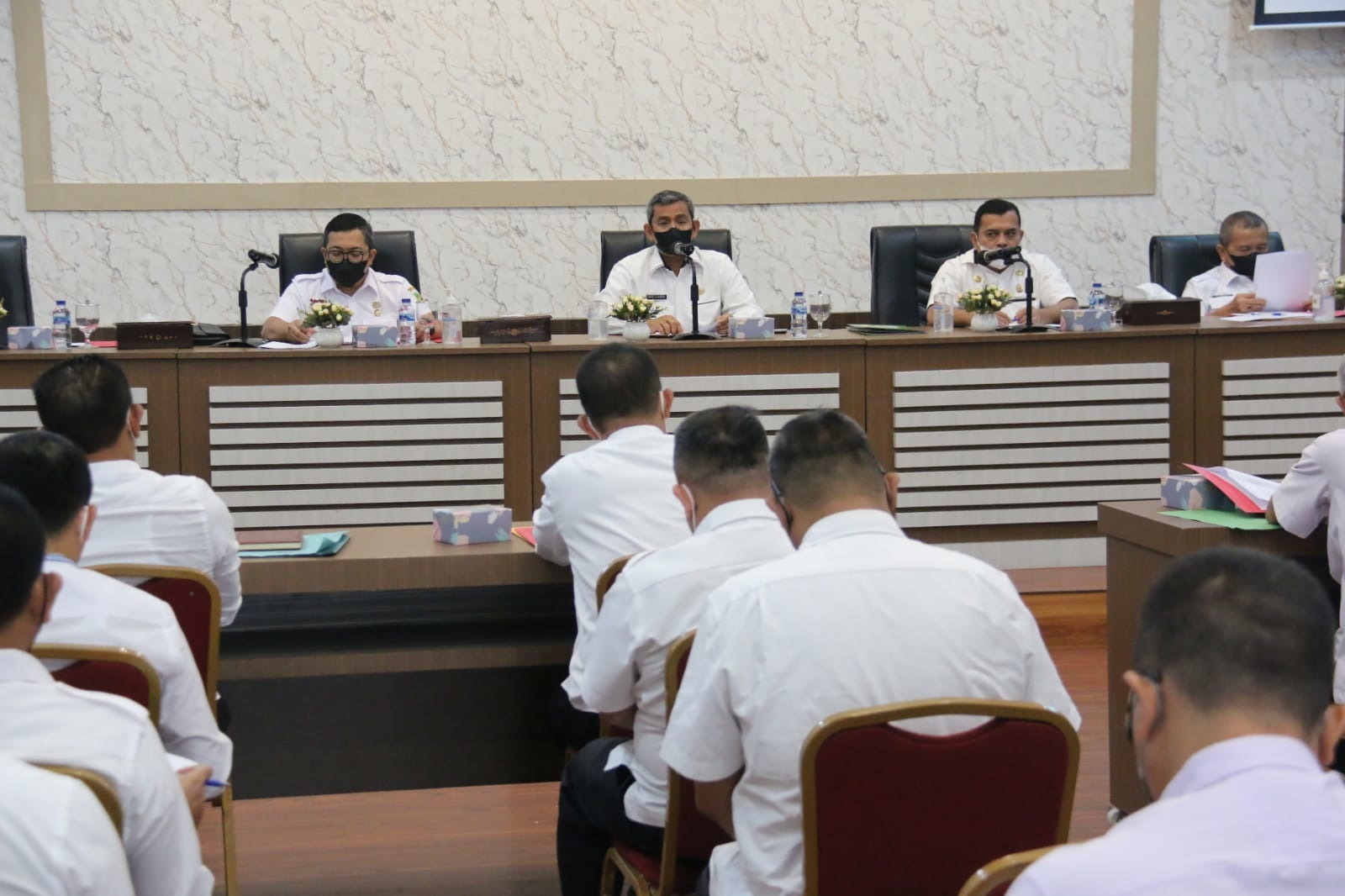 Sekda Ingatkan OPD Segera Lakukan Proses Pengadaan Barang dan Jasa,  Pimpin Rapat Persiapan Pelaksanaan Program/Kegiatan Terencana TA 2022