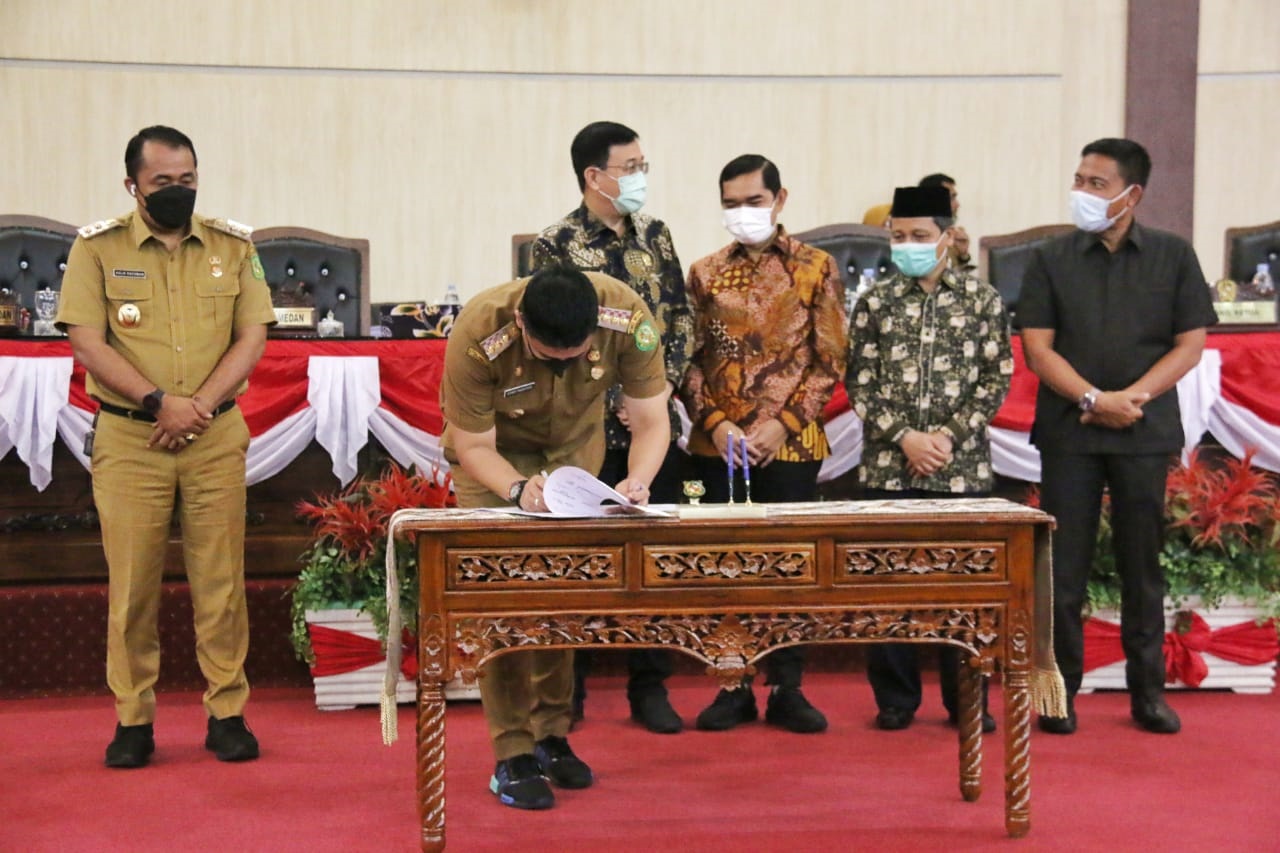 Pemko Medan dan DPRD Medan Setujui Ranperda Penyelenggaraan Perpustakaan Menjadi Perda Kota