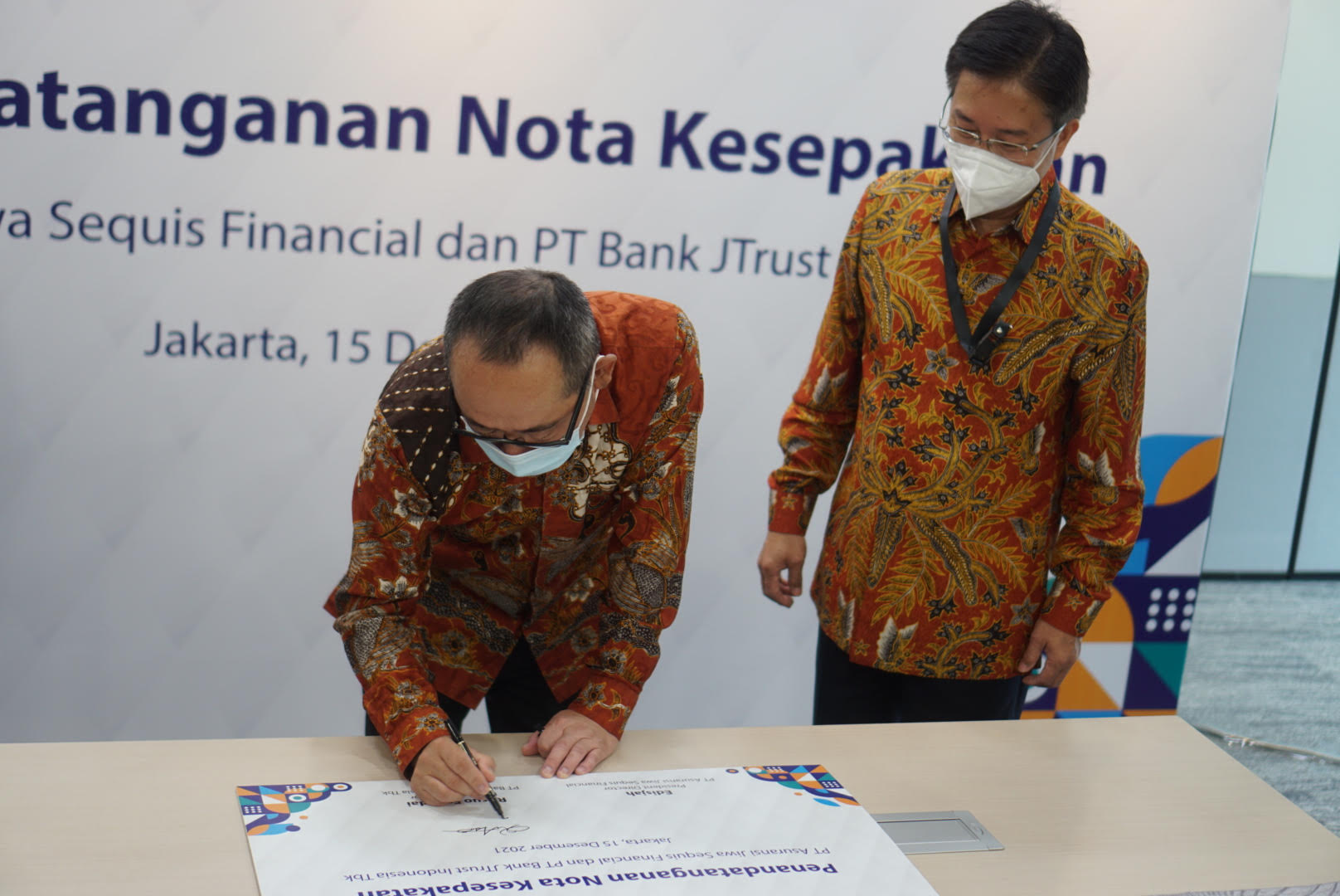 Sequis Financial Akan Jalin Kerja Sama dengan J Trust Bank,  Jaga Kondisi Keuangan Nasabah saat Pandemi yang Belum Pulih