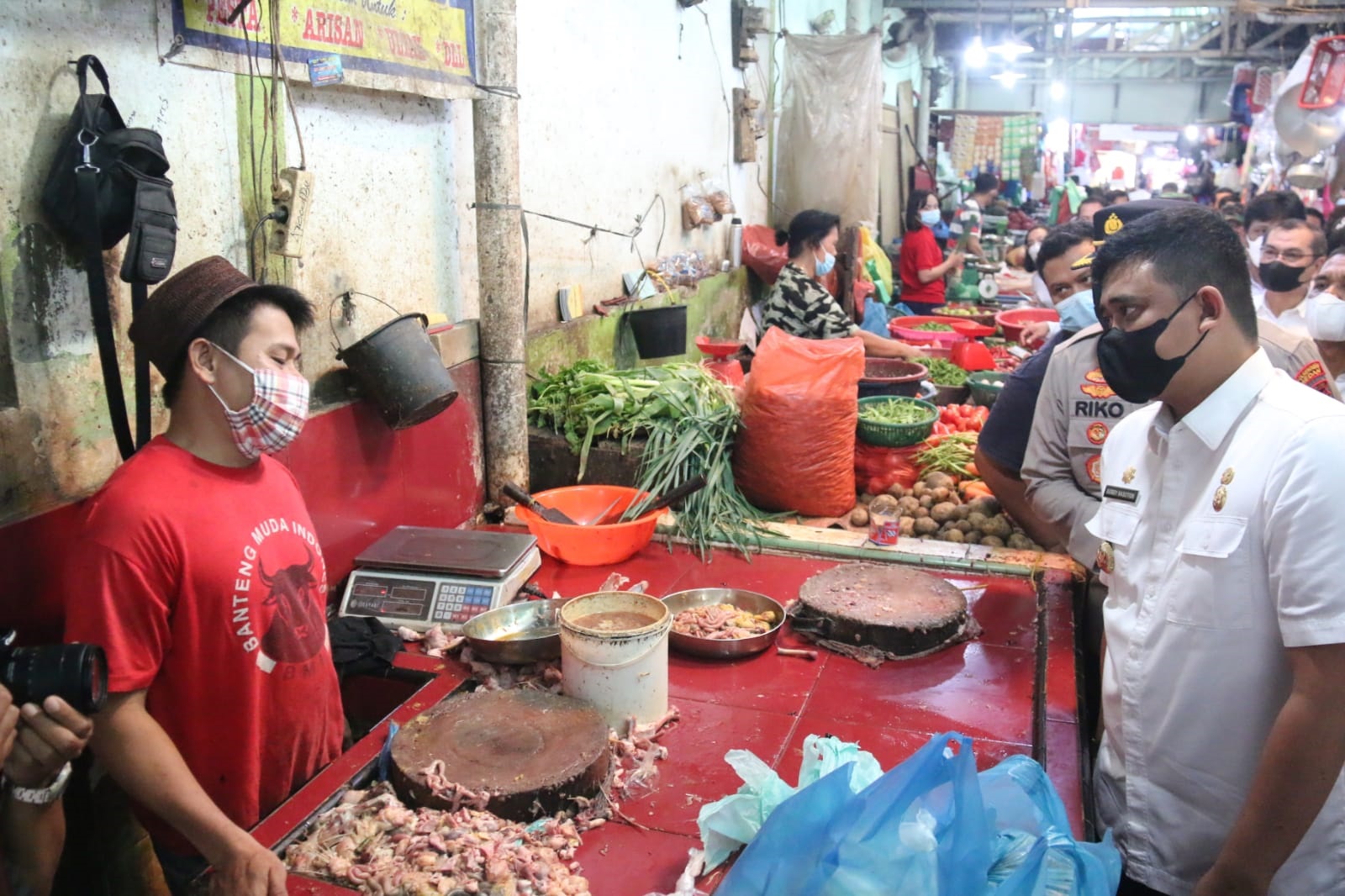 Wali Kota Medan Temukan Harga Cabai Rawit Melambung Tinggi,  Tinjau Pasar Tradisional Sei Sikambing