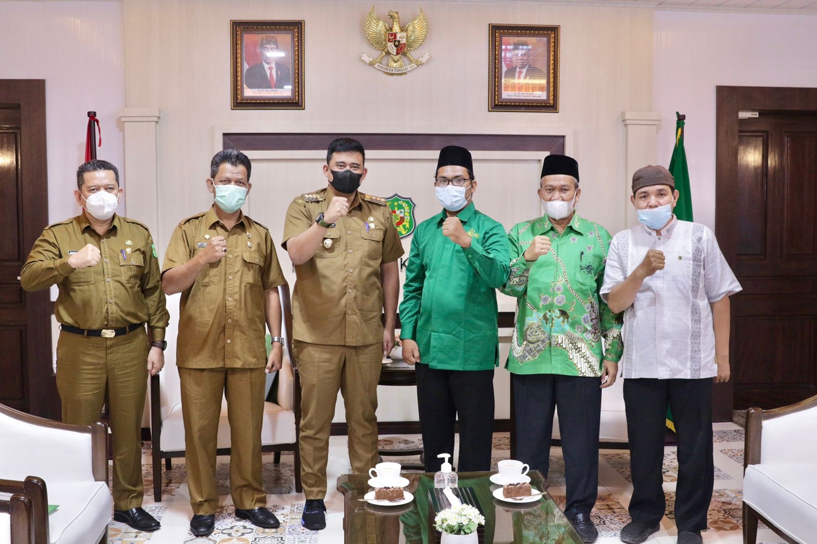 Bobby Nasution Ajak NU Kolaborasi Sukseskan Pembangunan Islamic Center, Terima Kunjungan NU Kota Medan