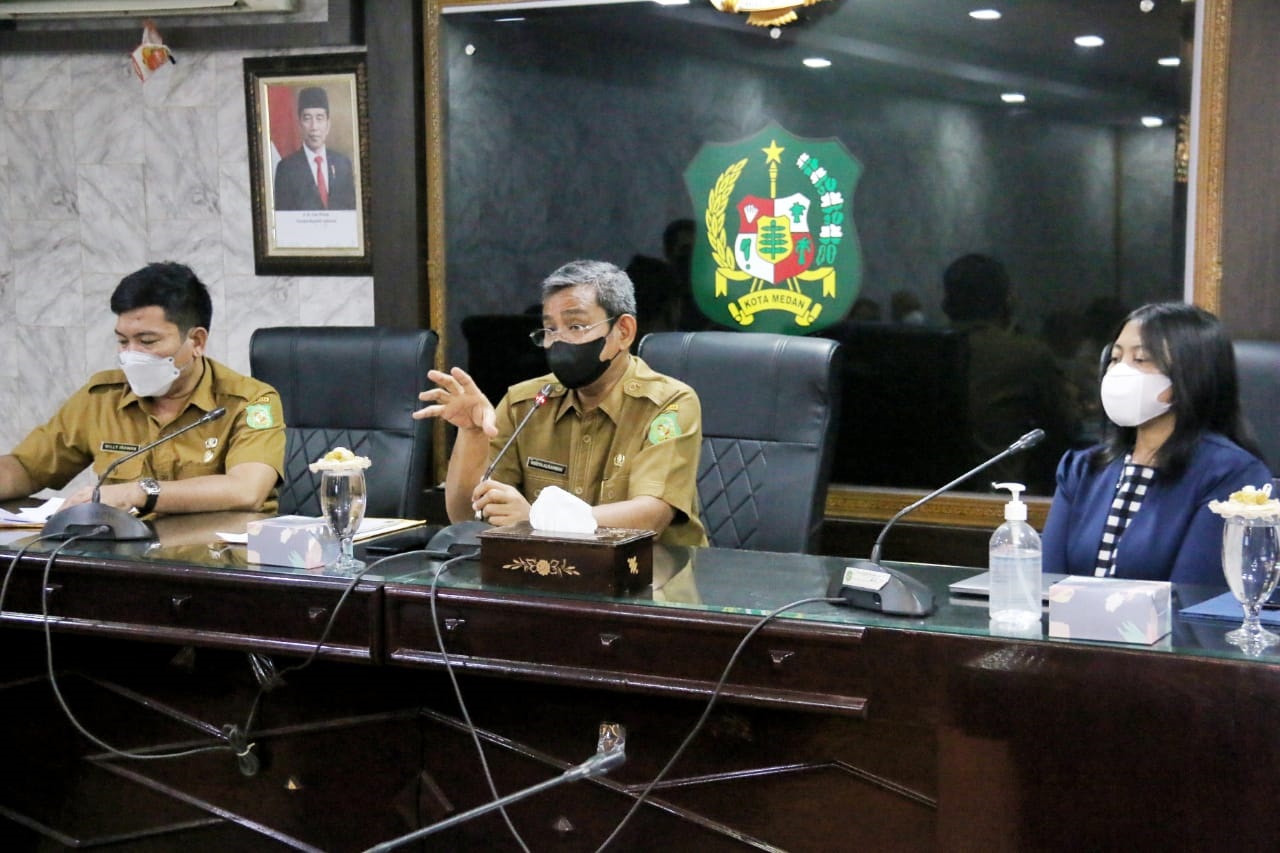 Pemko Medan Terima Kunjungan Tim GCOM Asia Project