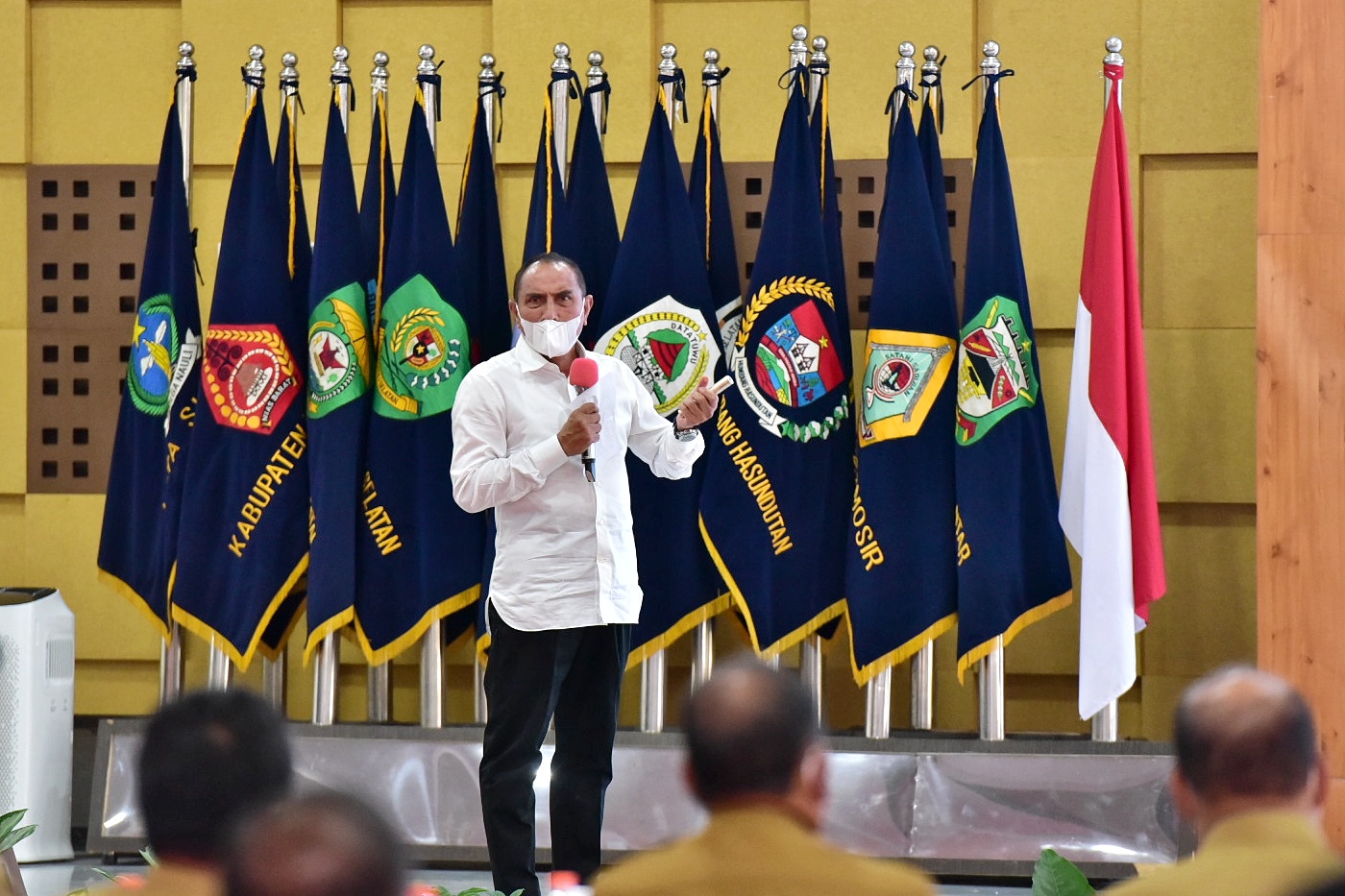 Gubernur Serahkan DIPA dan TKDD 2022 Provinsi Sumut  Sampaikan Target Bersama Infrastruktur,  Pertumbuhan Ekonomi dan Pertanian