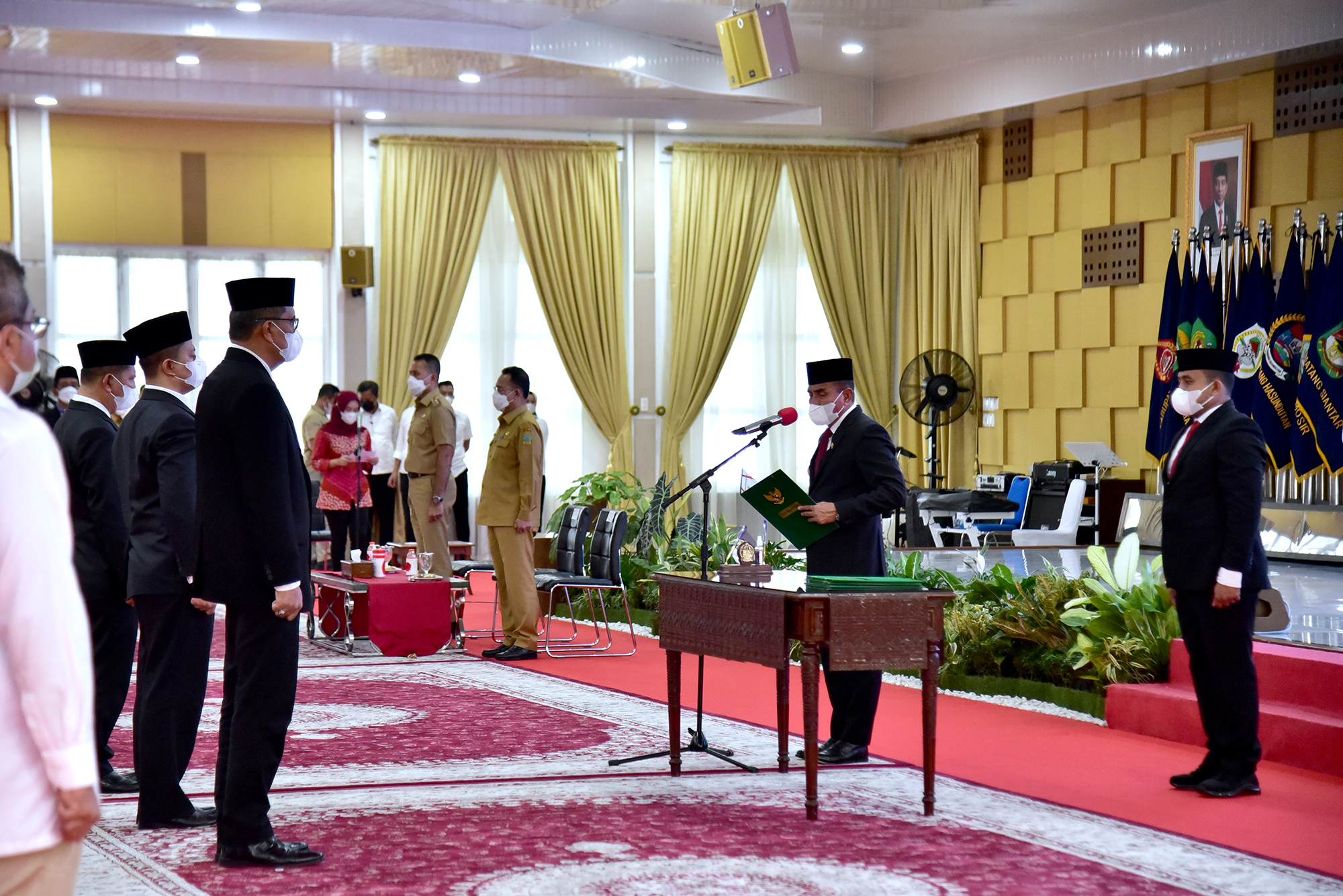 Lantik Dirut PPSU dan Direksi PDAM Tirtanadi,  Edy Rahmayadi Berpesan Harus Untung  dan Jangan Sakiti Orang Lain