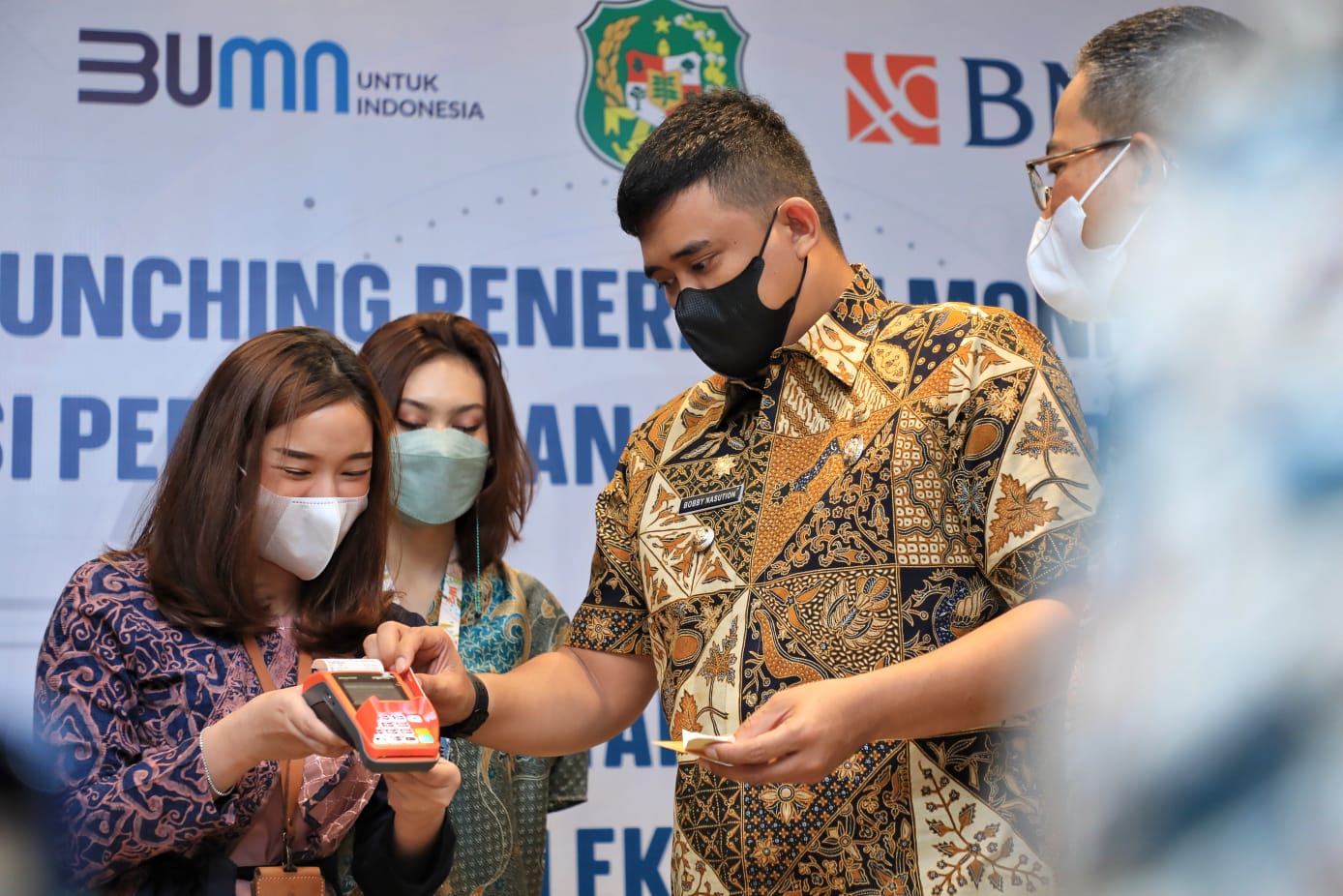 Wali Kota Medan Soft launching Penerapan monitoring dan Digitalisasi Pembayaran