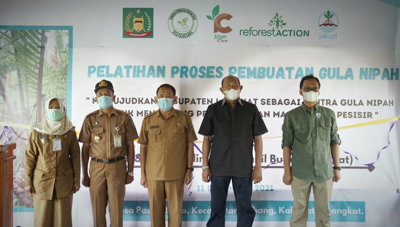 YAKOPI Gelar Pelatihan Gula Nipah di Lima Desa di Langkat