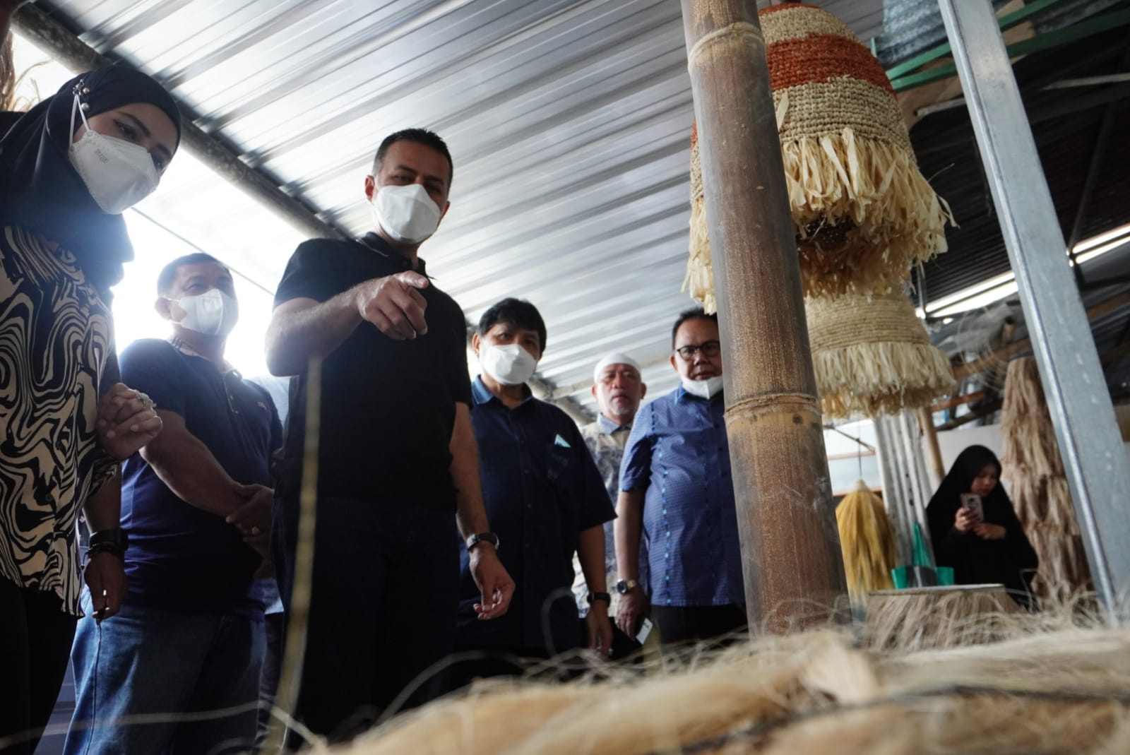 Dikunjungi Musa Rajekshah, Owner Palem Craft  Tawarkan Diri Pulang Kampung Latih Masyarakat Sumut