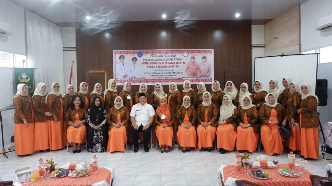 DWP Labuhanbatu Sosialisasi dan Pelatihan Menjaga Kesehatan Pasca Pandemi Covid-19