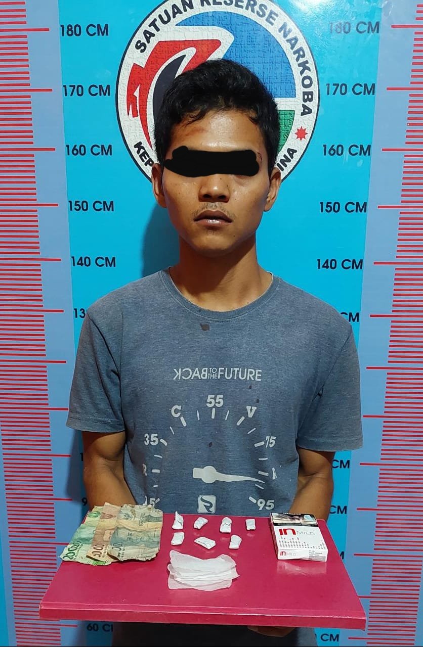 Polres Madina Ringkus FAN Alias Aziz Pemilik Narkotika, 7 Paket Ganja Diamankan