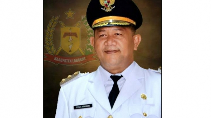 Wakil Bupati Ondim ditunjuk Gubsu Edy Rahmayadi menjadi Plh Bupati Langkat