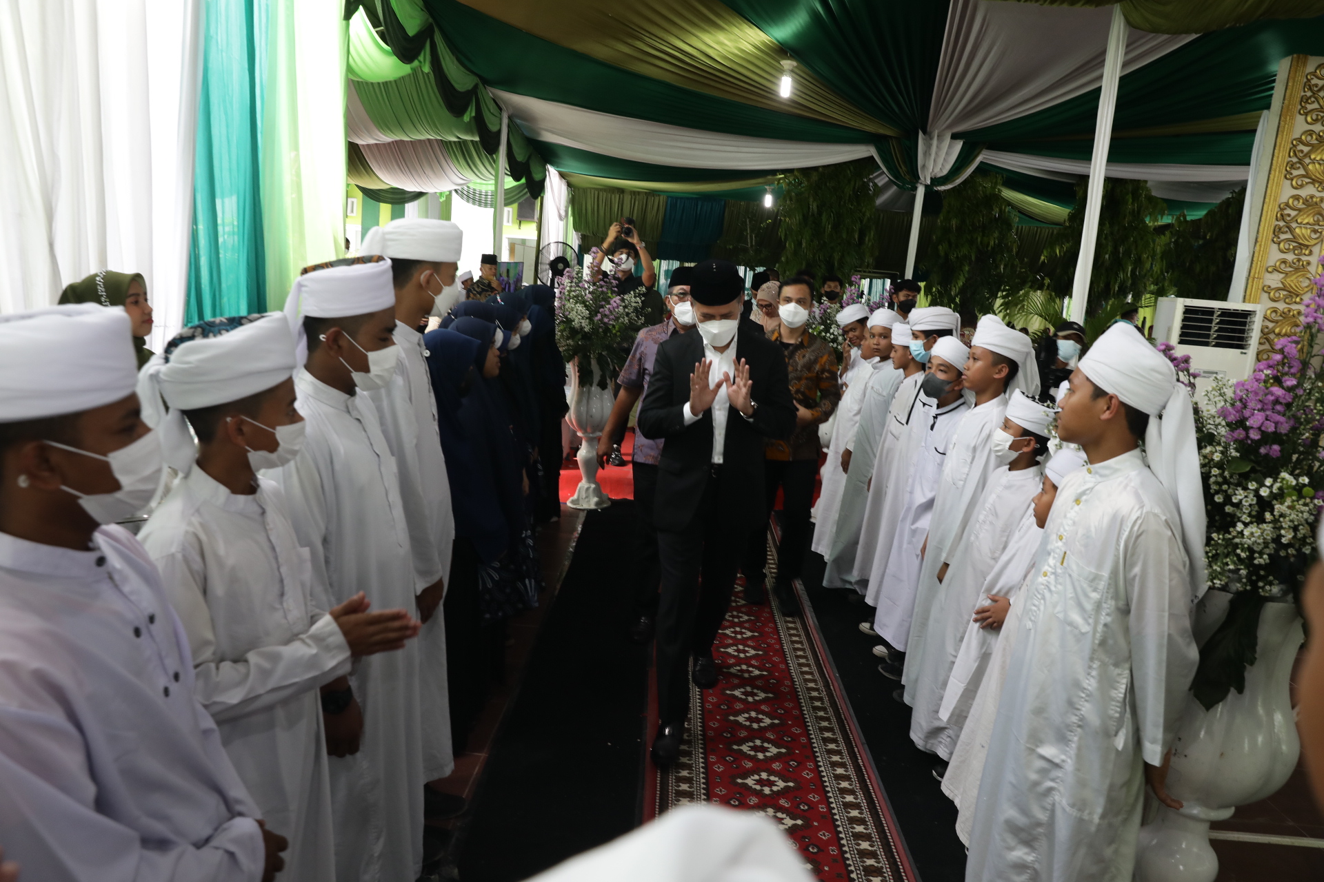Resmikan Gedung Baru, Musa Rajekshah Apresiasi Semangat  Pondok Tahfiz Miftahul Husna