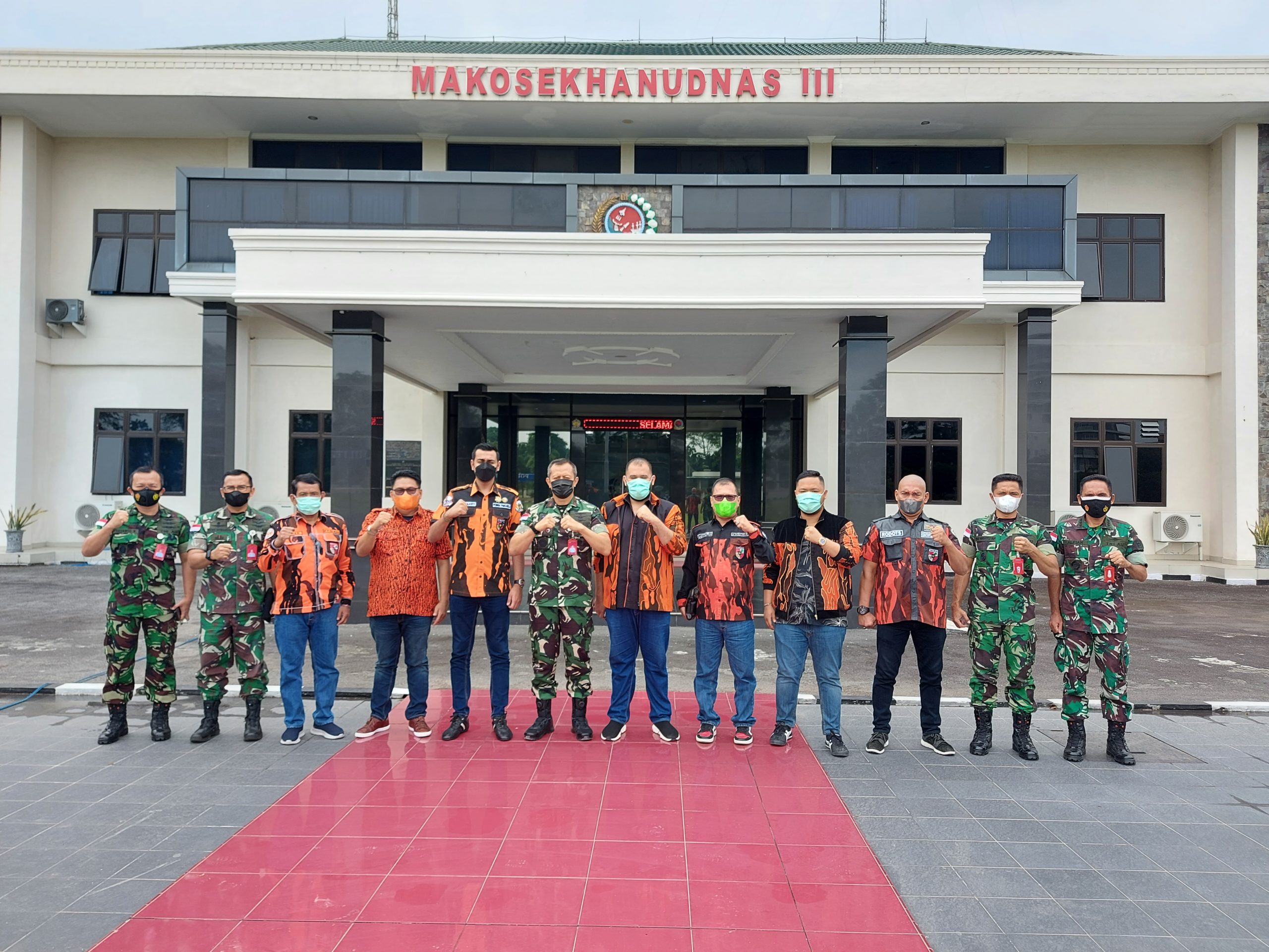 Panitia Pelaksana Muswil PP Sumut Audensi ke Pangkosek Hanudnas III, Ini Katanya