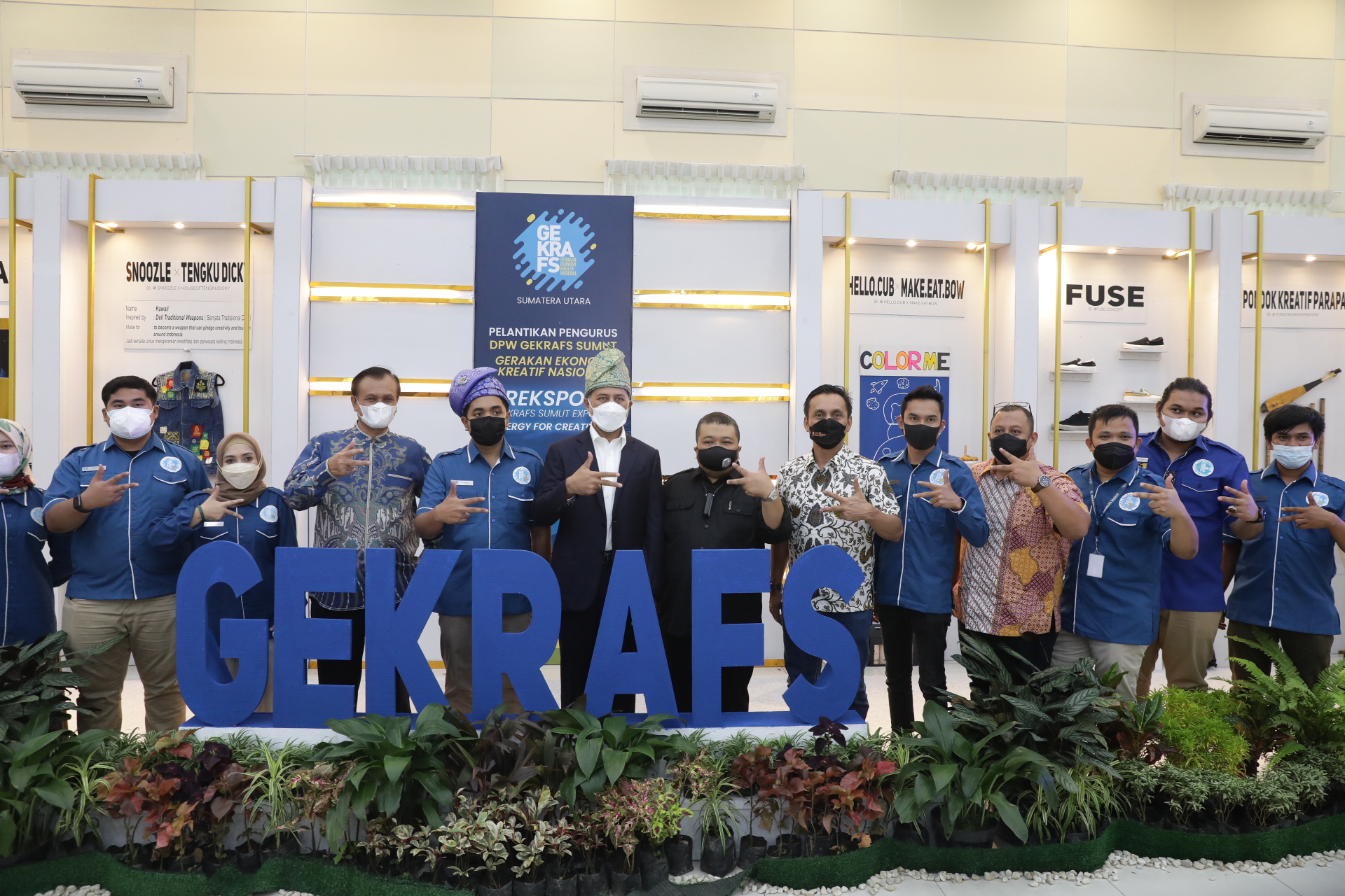 DPW Gekrafs Sumut Dilantik,  Musa Rajekshah Harapkan Ekraf Sumut Tumbuh dan Berinovasi