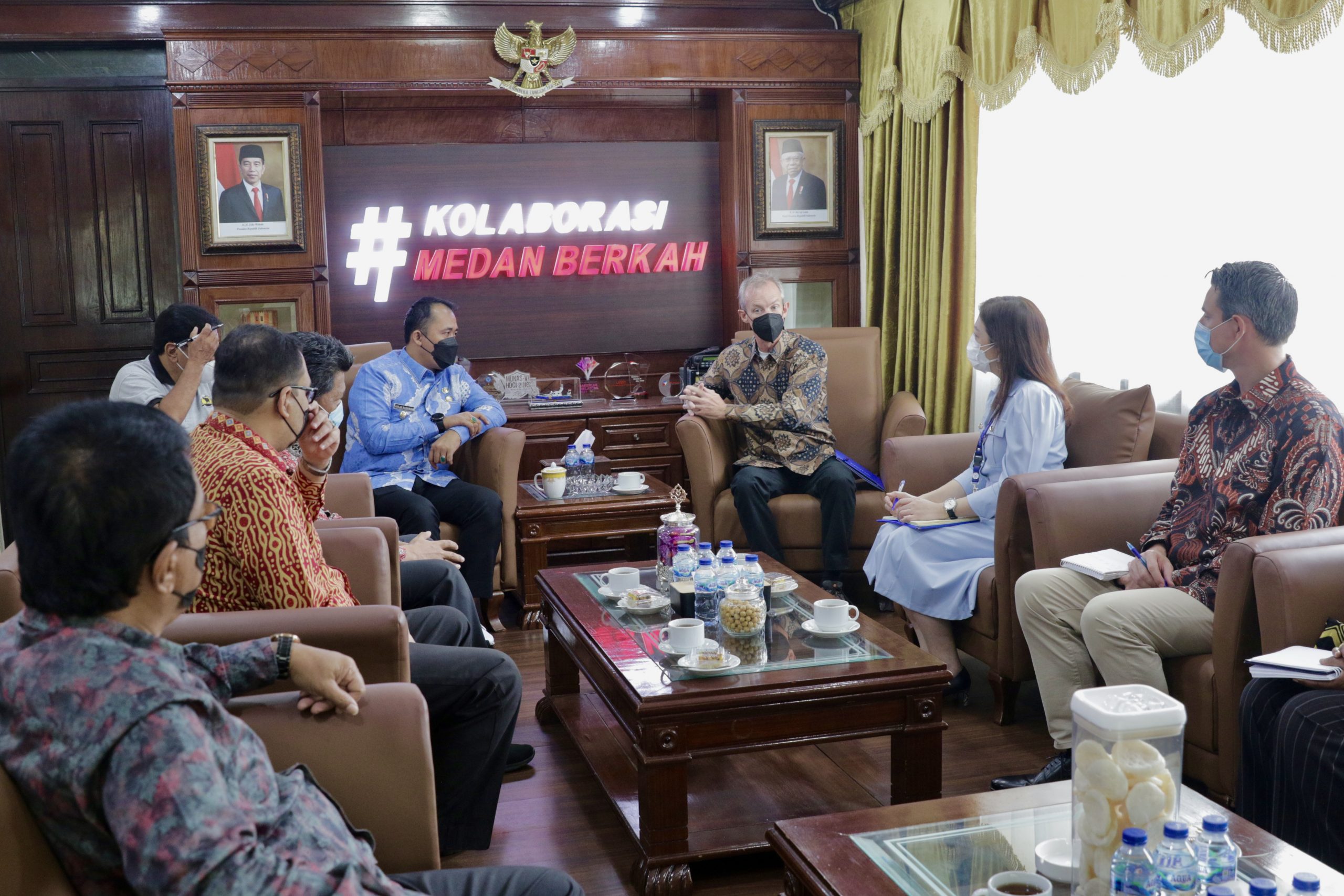 Aulia Rachman: Pemko Medan Siap Berikan Pendampingan Pelatihan Kepada Pengungsi