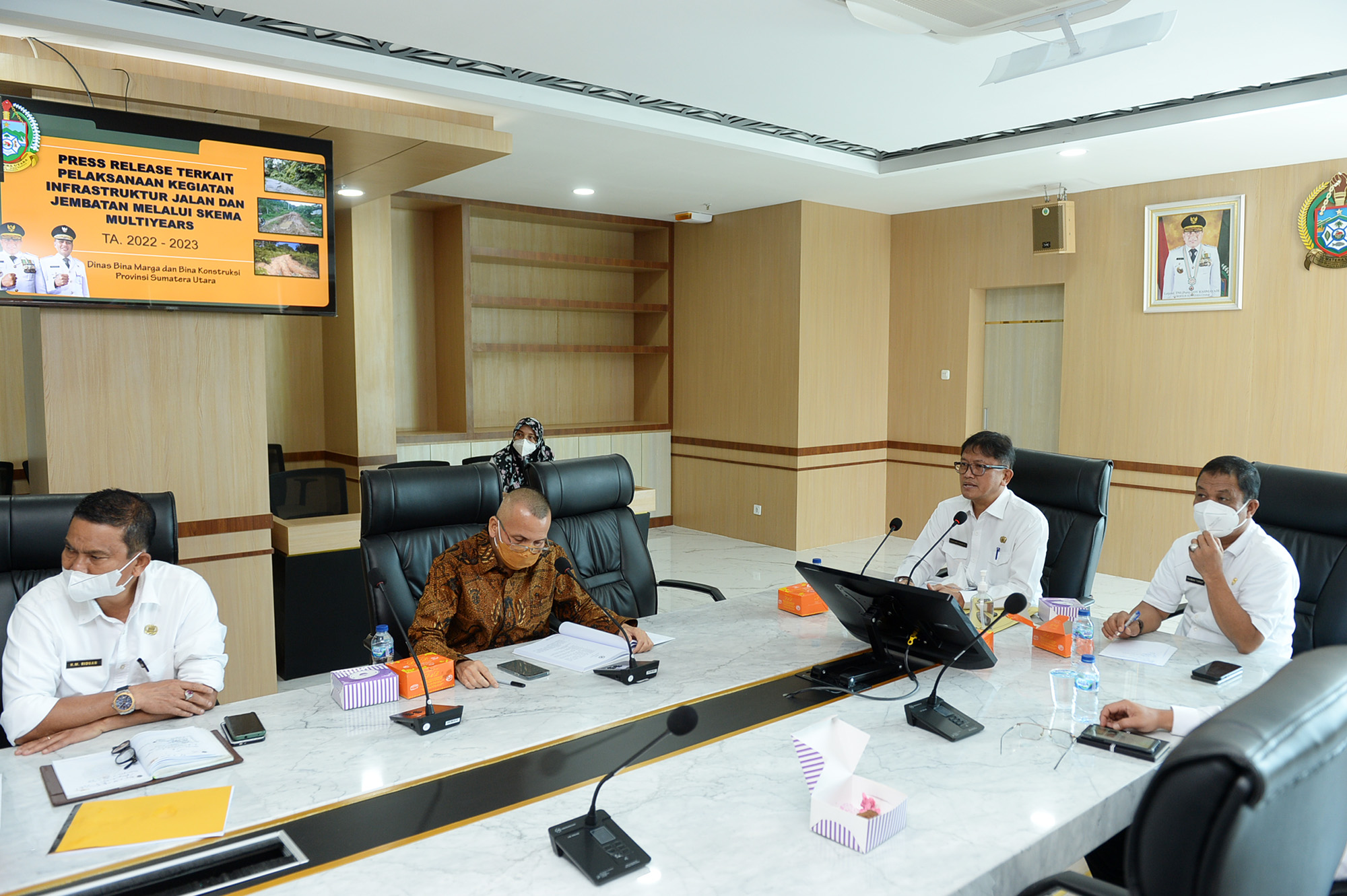 Anggarkan Rp 2,7 Tirilun,  Pemprov Sumut Targetkan Pembangunan  Jalan 450 Km Selesai Tahun 2023