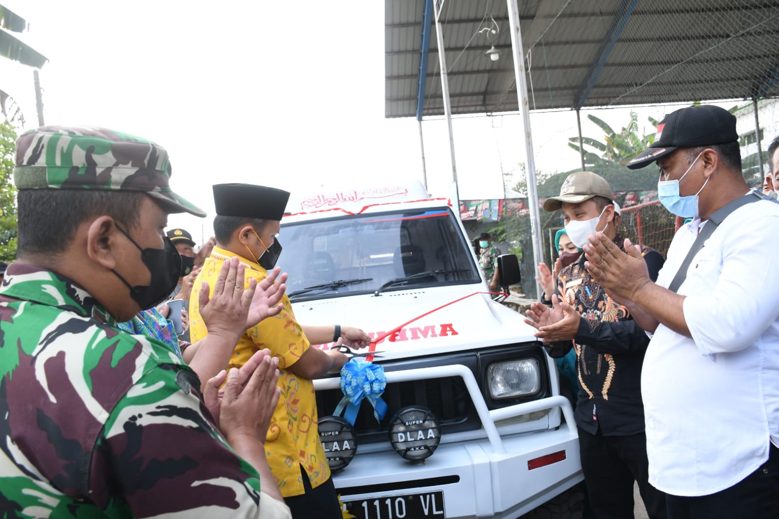 Wabup Sergai Adlin Tambunan : Mobil ini Tak Boleh Dikomersilkan, Hadiri Penyerahan Hibah Ambulance Dari Pengusaha Perbaungan