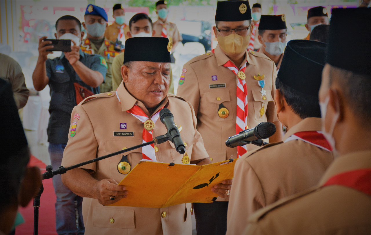 Ka Mabicab, LPK serta Kwarcab Langkat dikukuhkan Masa Bakti 2021-2026