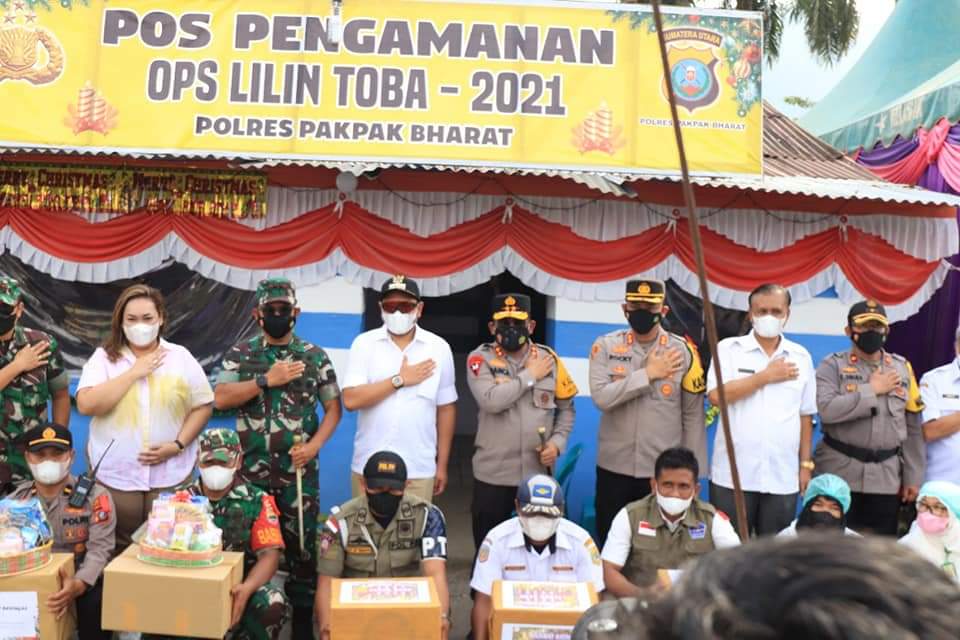 Bupati Pakpak Bharat Sambut Kunjungan Kapoldasu Dan Pangdam I/BB