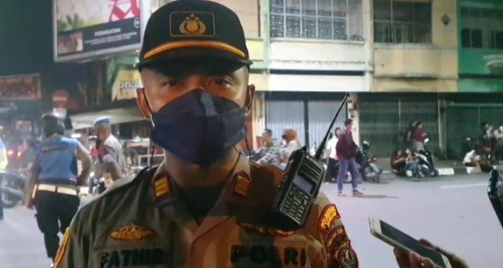 Kompol Teuku Fathir : Pengamanan Tahun Baru 2022 Polsek Medan Baru Aman dan Kondusif