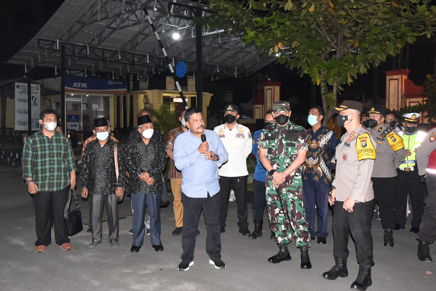 Sekda Lepas Tim Gabungan pengamanan Tahun Baru 2022