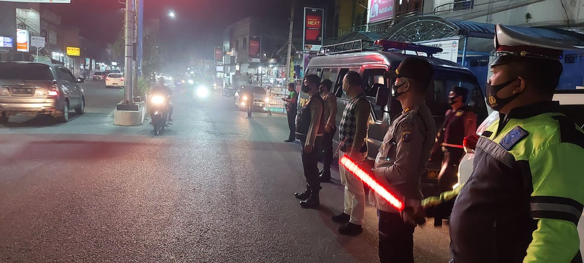 Operasi Yustisi 2022, Personel Polres Asahan Tegur 27 Orang Tidak Patuhi Prokes