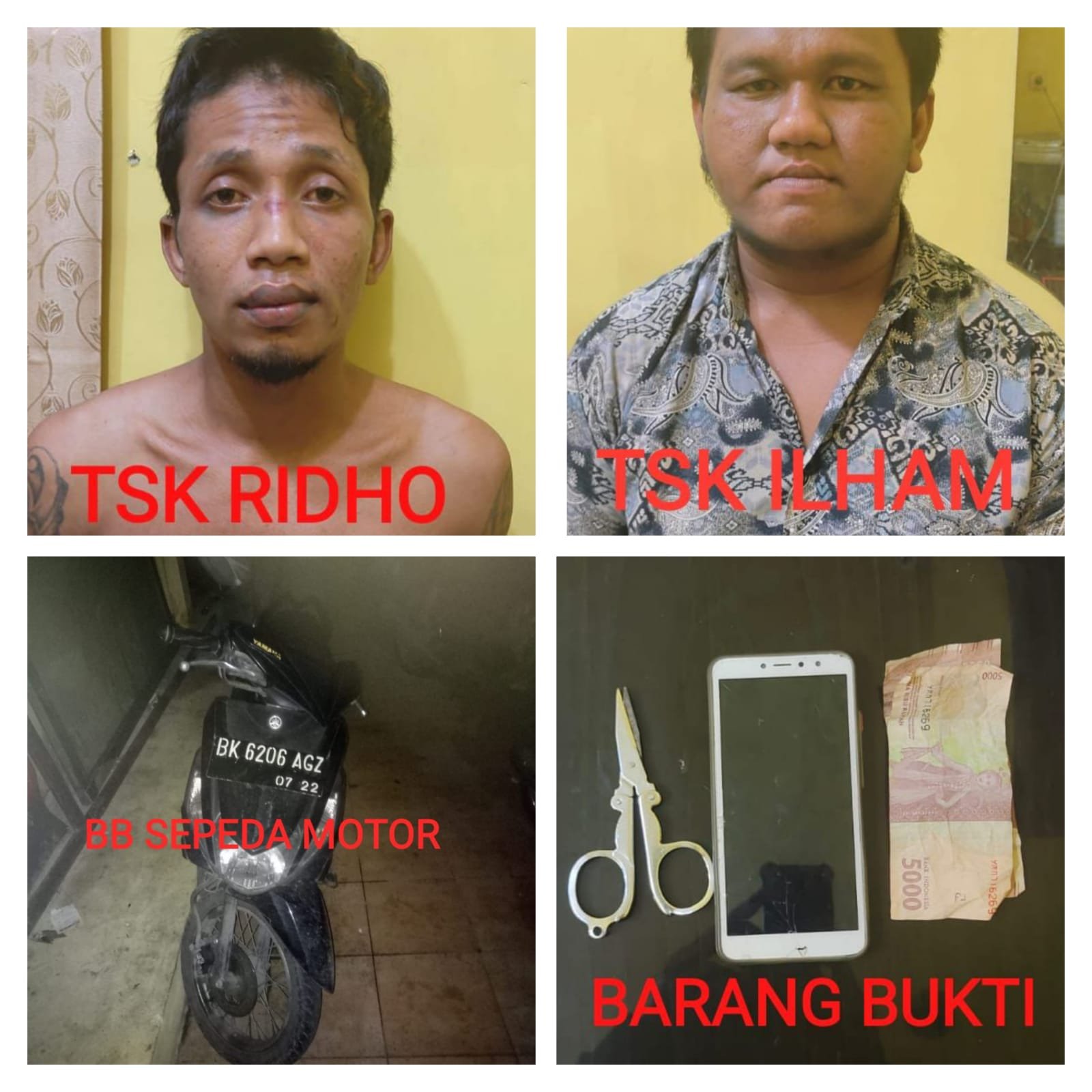 Timsus Jatanras Polrestabes Medan Tembak Pelaku Begal Sadis