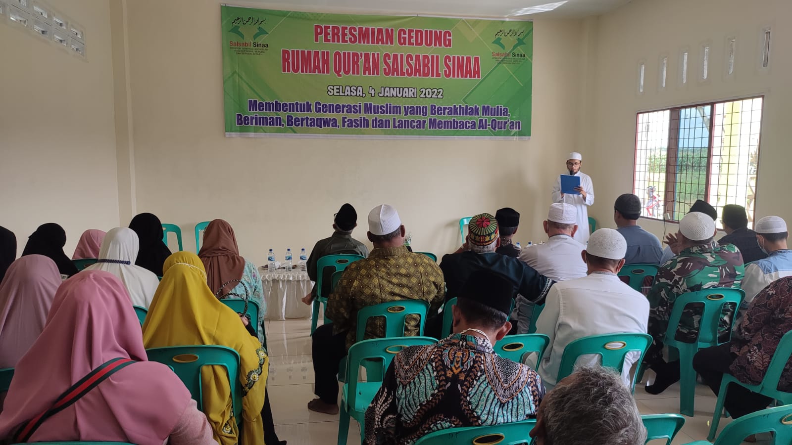 Diresmikan, Rumah Qurâ€™an â€˜Salsabil Sinaaâ€™ L.Pakam, Ini Kata Pembina Choking Susilo Sakeh