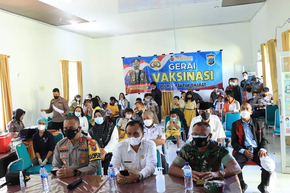 Wakil Bupati Hadiri Launching Vaksinasi Merdeka Anak