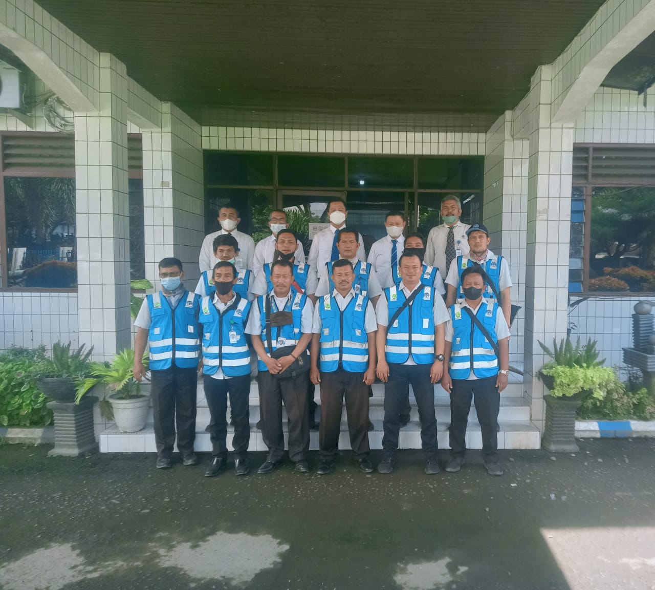 DDirektur Air Minum Harun Al Rasyid Tinjau Cabang Medan Labuhan dan Instalasi Hamparan Perak PDAM Tirtanadi