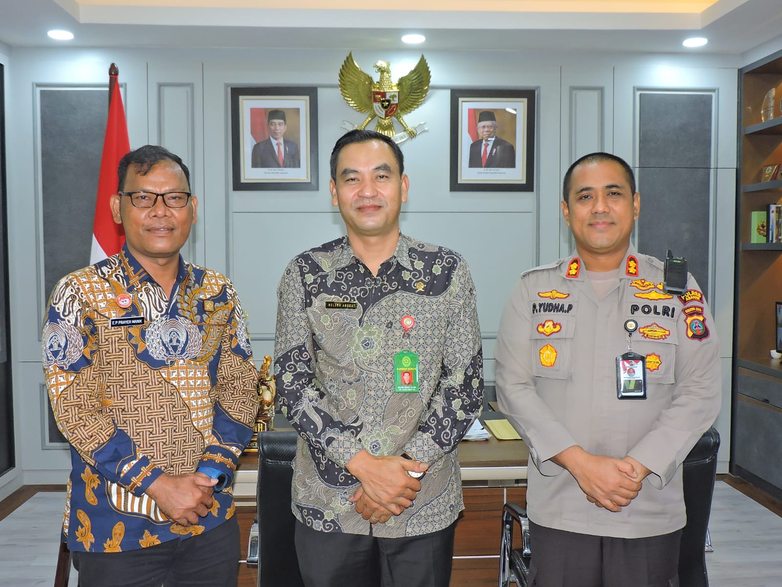 Kapolres Asahan Terima Kunjungan Silaturahmi dari Kalapas Labuhan Ruku