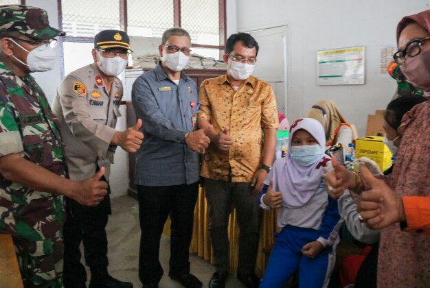 Pemkab Paluta Mulai Bergerak Vaksinasi Anak Usia 6 - 11 Tahun
