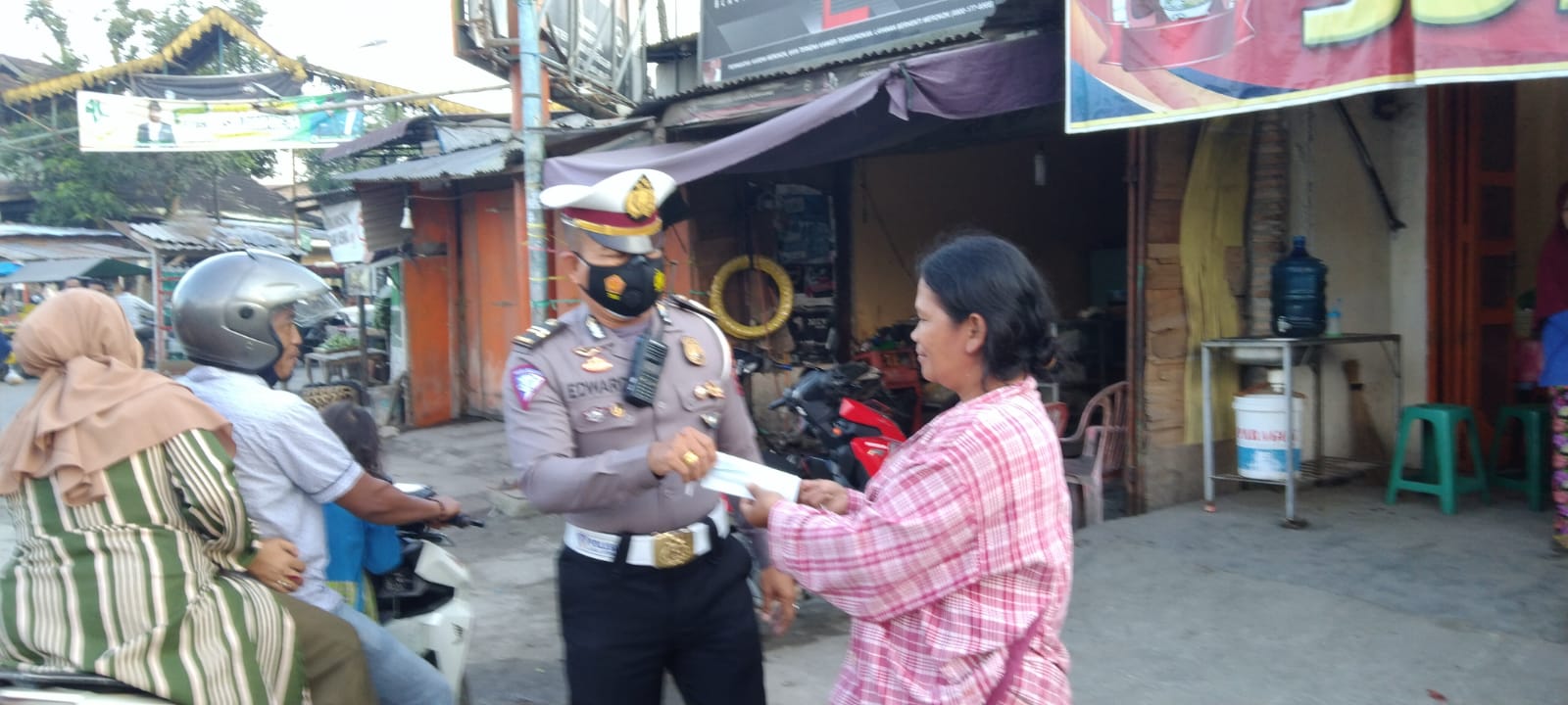 Masyarakat Kota Tanjung Balai di Himbau Patuhi Prokes Terbiasa Pakai Masker