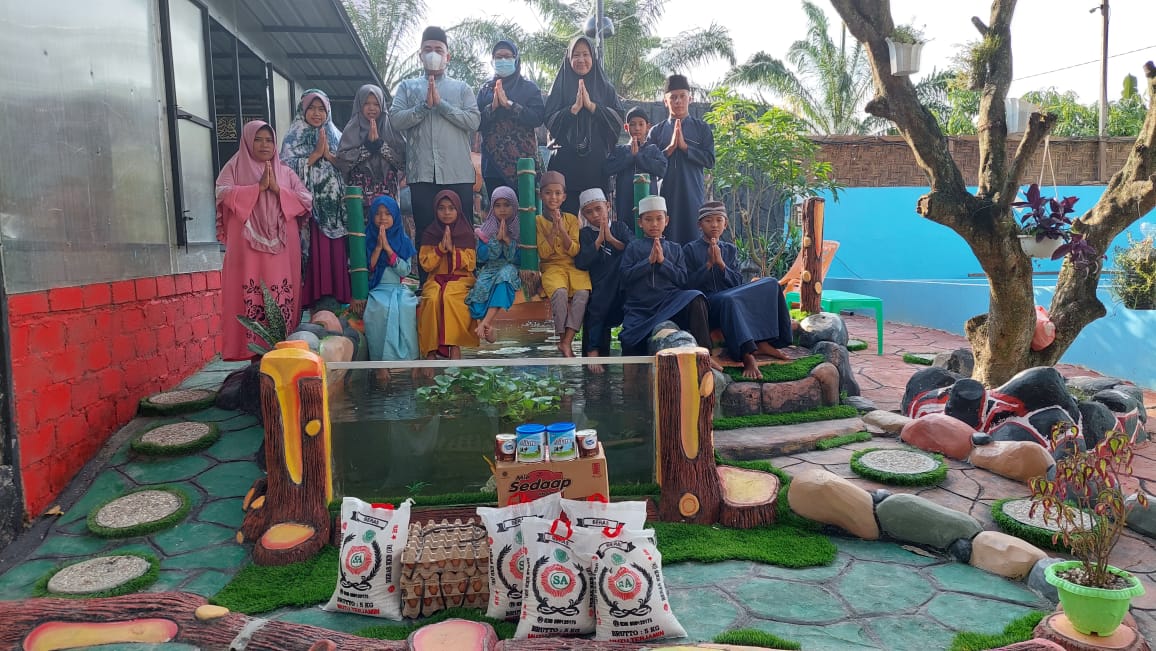 Pengurus Pondok Tahfidz As Sairun dan Rumah Yatim Duafa Ucapkan Terima Kasih kepada Ismail Marzuki Siregar