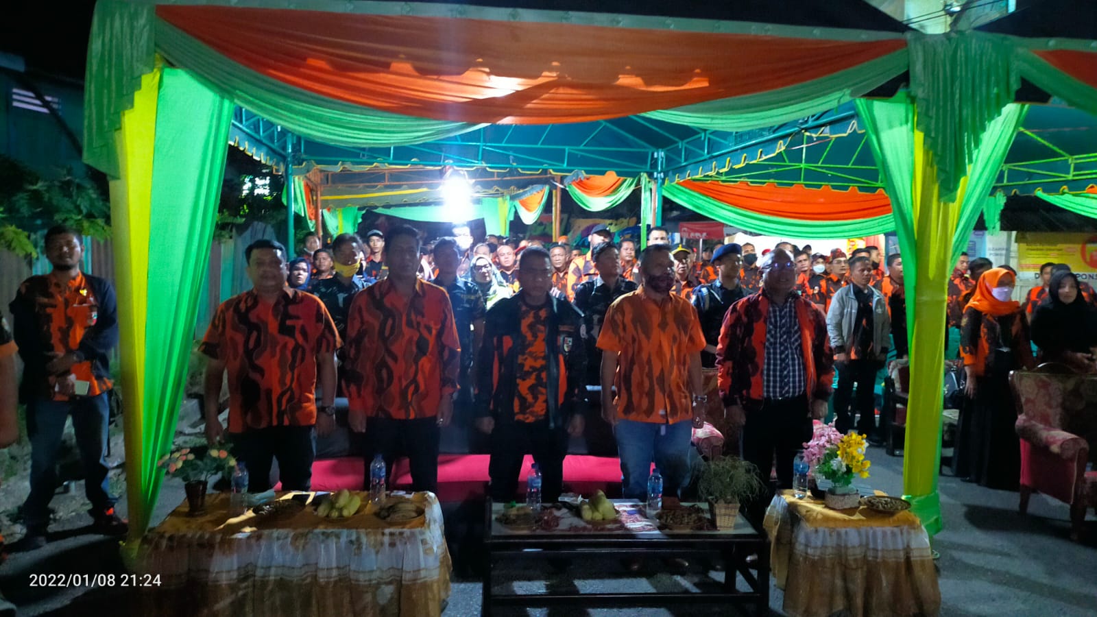 Ranting Pemuda Pancasila  Kelurahan Wek IV, Kec PSP Utara Dilantik