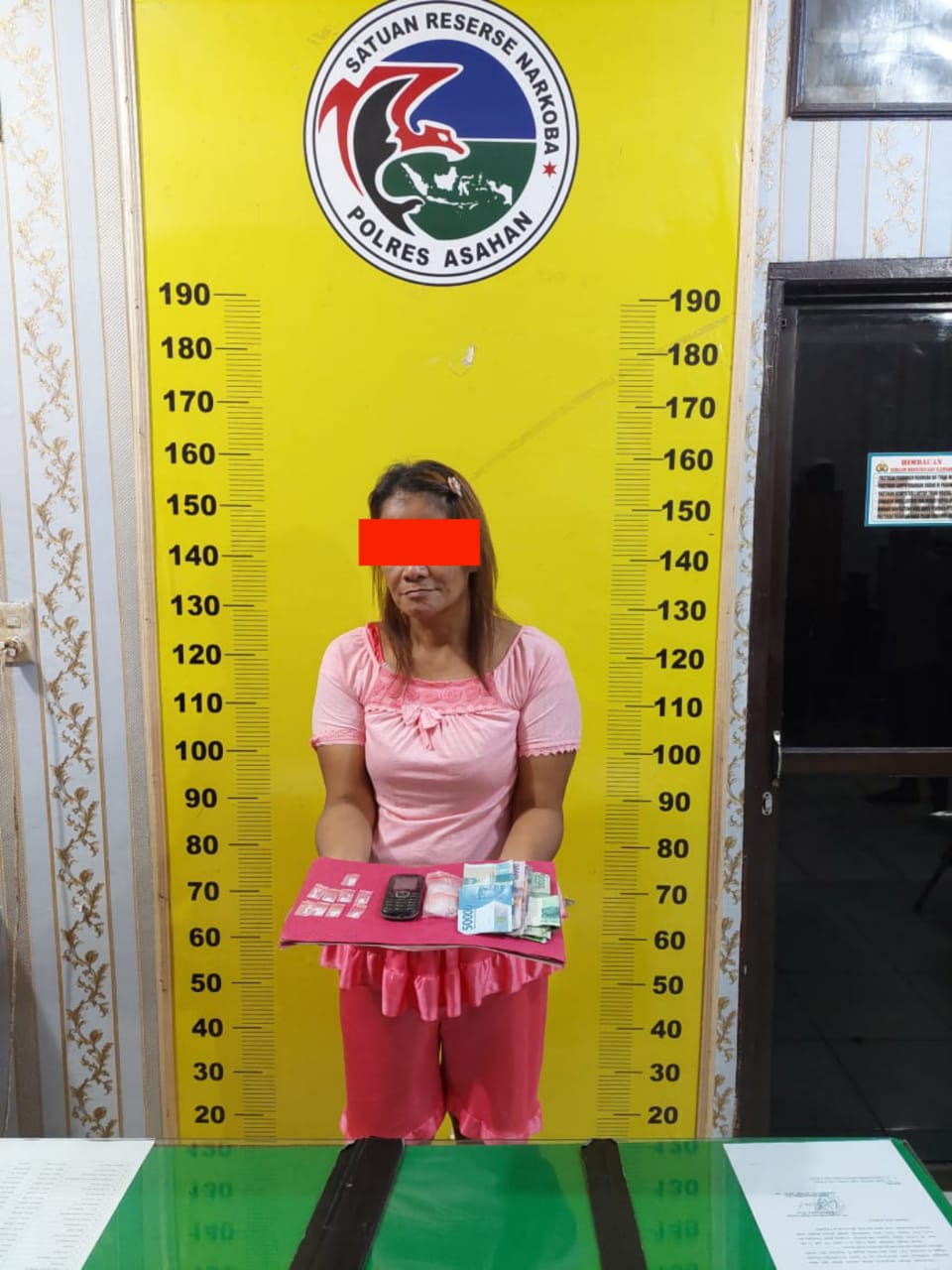 Edarkan Sabu Dirumahnya, Seorang IRT Diamankan Satres Narkoba Polres Asahan