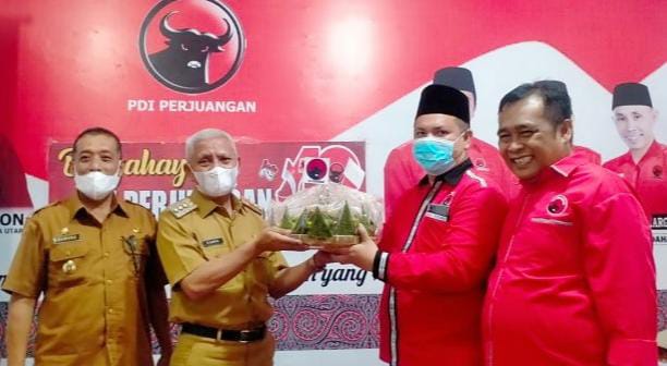 Hut PDI Perjuangan ke 49 Hadir Bupati Asahan