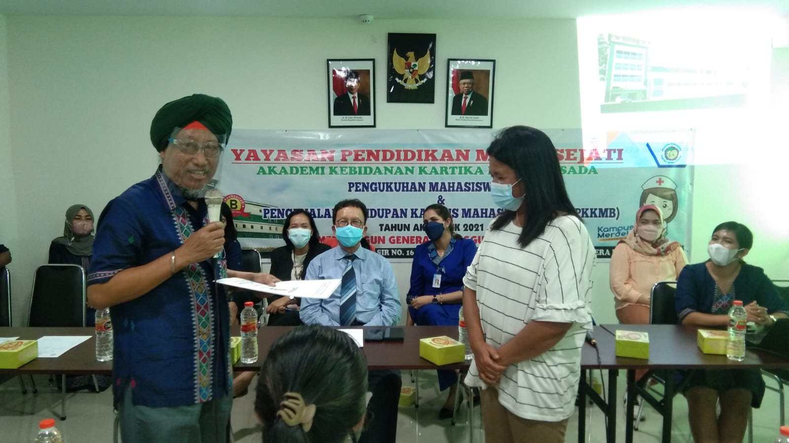 Yaspen Mitra Sejati Akbid Kartika Mitra Husada Laksanakan PKKMB Wujudkan Mahasiswa Beretika dan Bermartabat