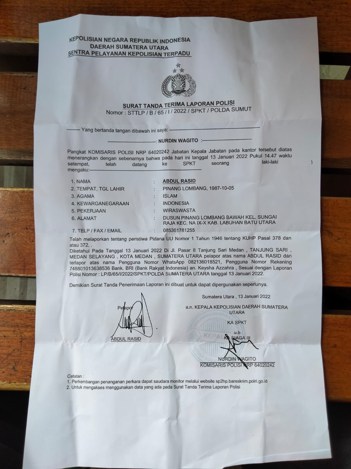 Beli Mobil Ditipu Melalui FB, PNS Pendidikan Terlibat Diperiksa Polda Sumut, Dilapor ke Polisi
