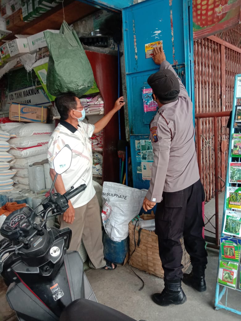 Giat Polisi Rindu Masyarakat, Personel Polres Asahan Sampaikan  Pesan Kamtibmas dari Kapolres