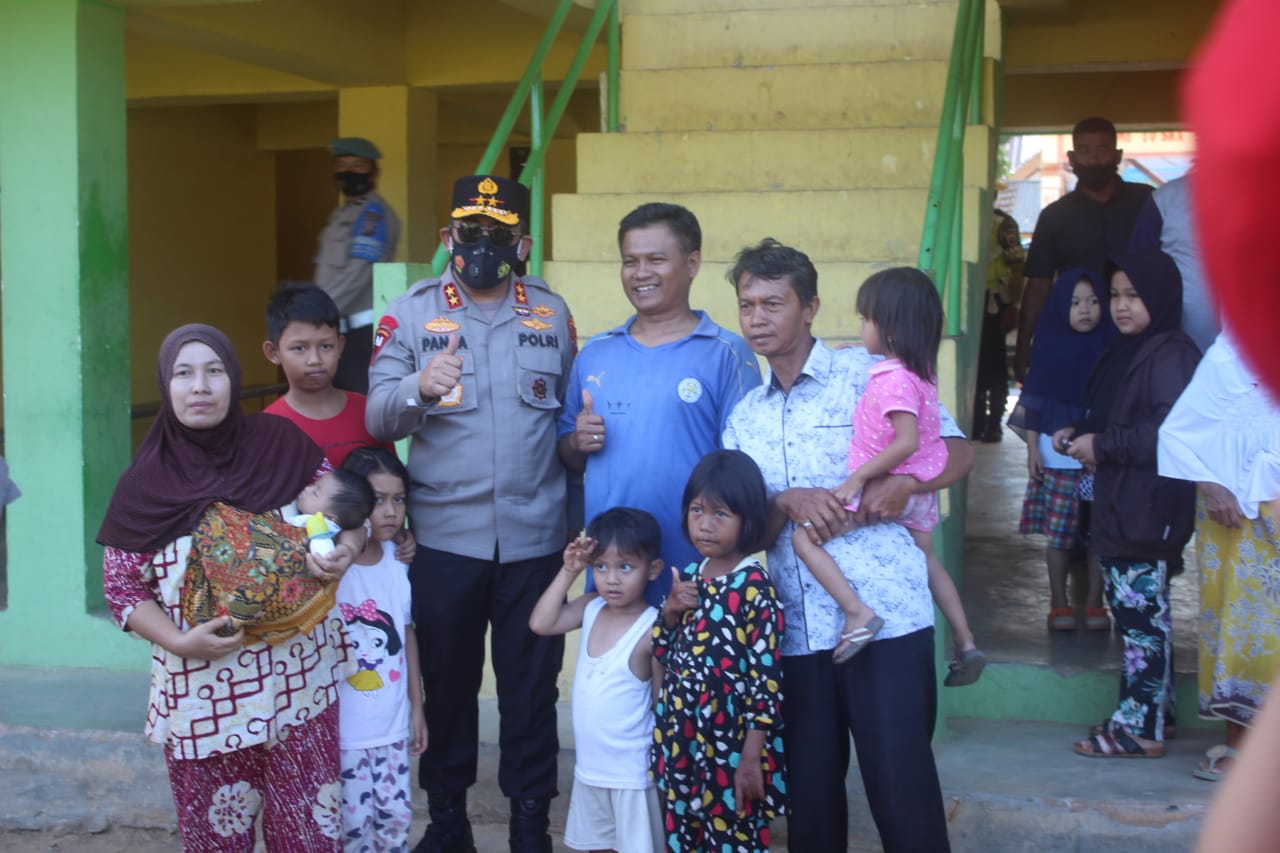 Akselerasi Vaksinasi Anak Kapolda sumut : Terimakasih Dukungan Orang Tua