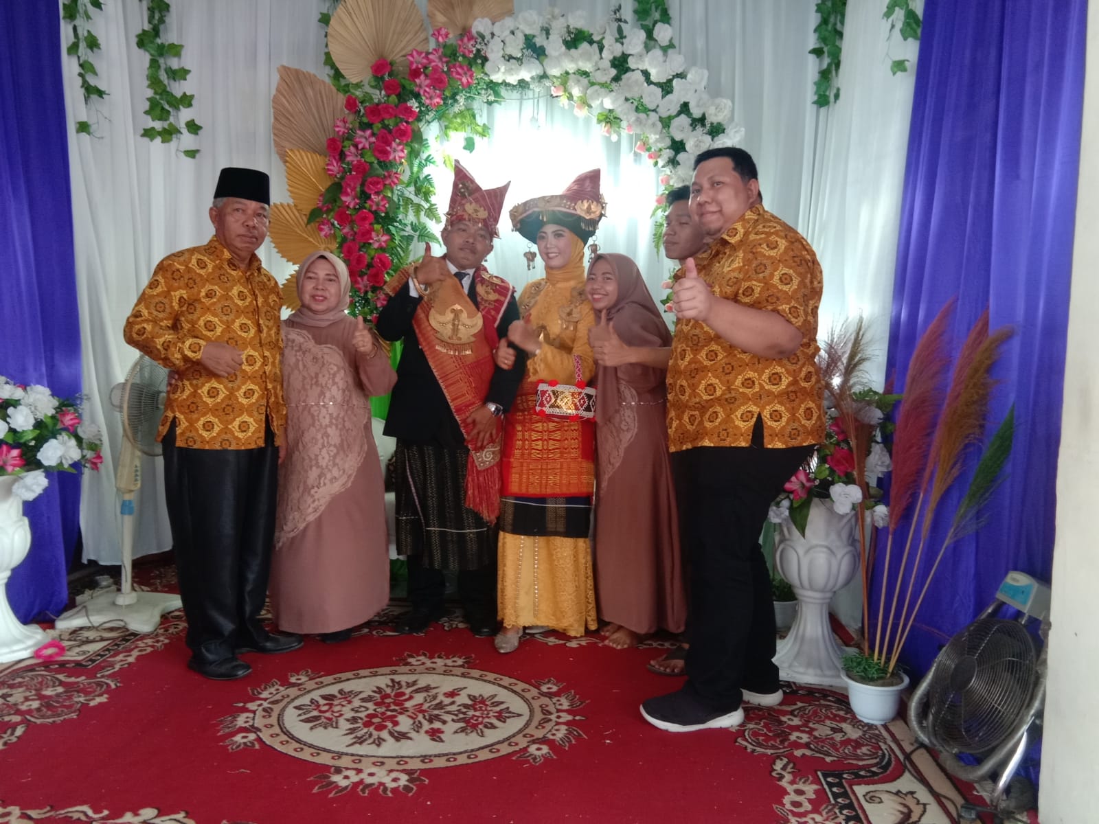 Pesta Pernikahan Boby Akbar- Nur Annisa, Semoga Menjadi Keluarga SAMAWA