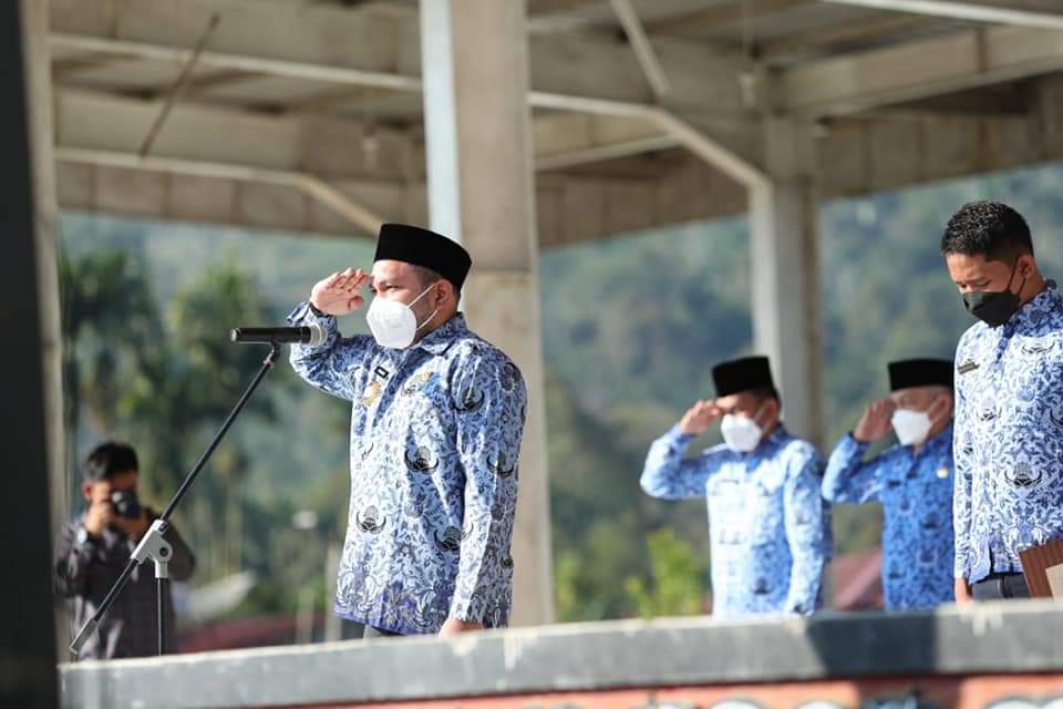 Bupati Pakpak Bharat Pimpin Upacara Hari Kesadaran NasionalÂ 