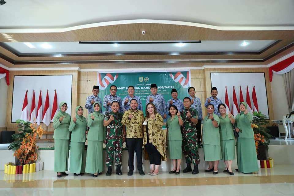Letkol Arh Ridwan B Sulistyawan,SIP, Jabat Dandim 0206/DRÂ 