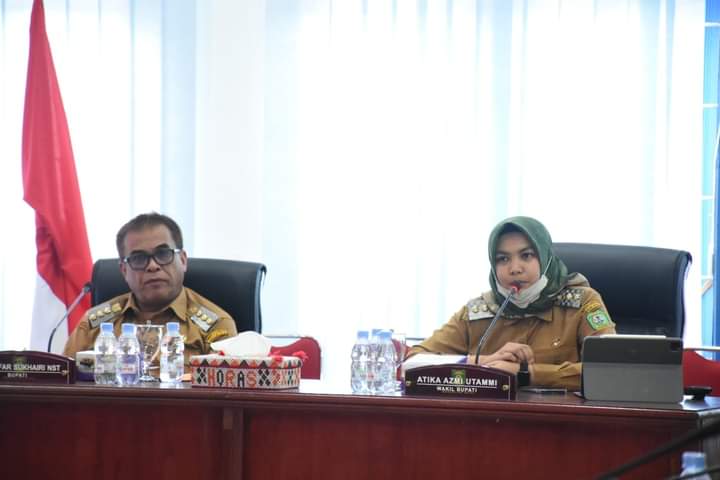 Kejar Target Vaksin Anak, Bupati: Lakukan Pendekatan Secara Persuasif  