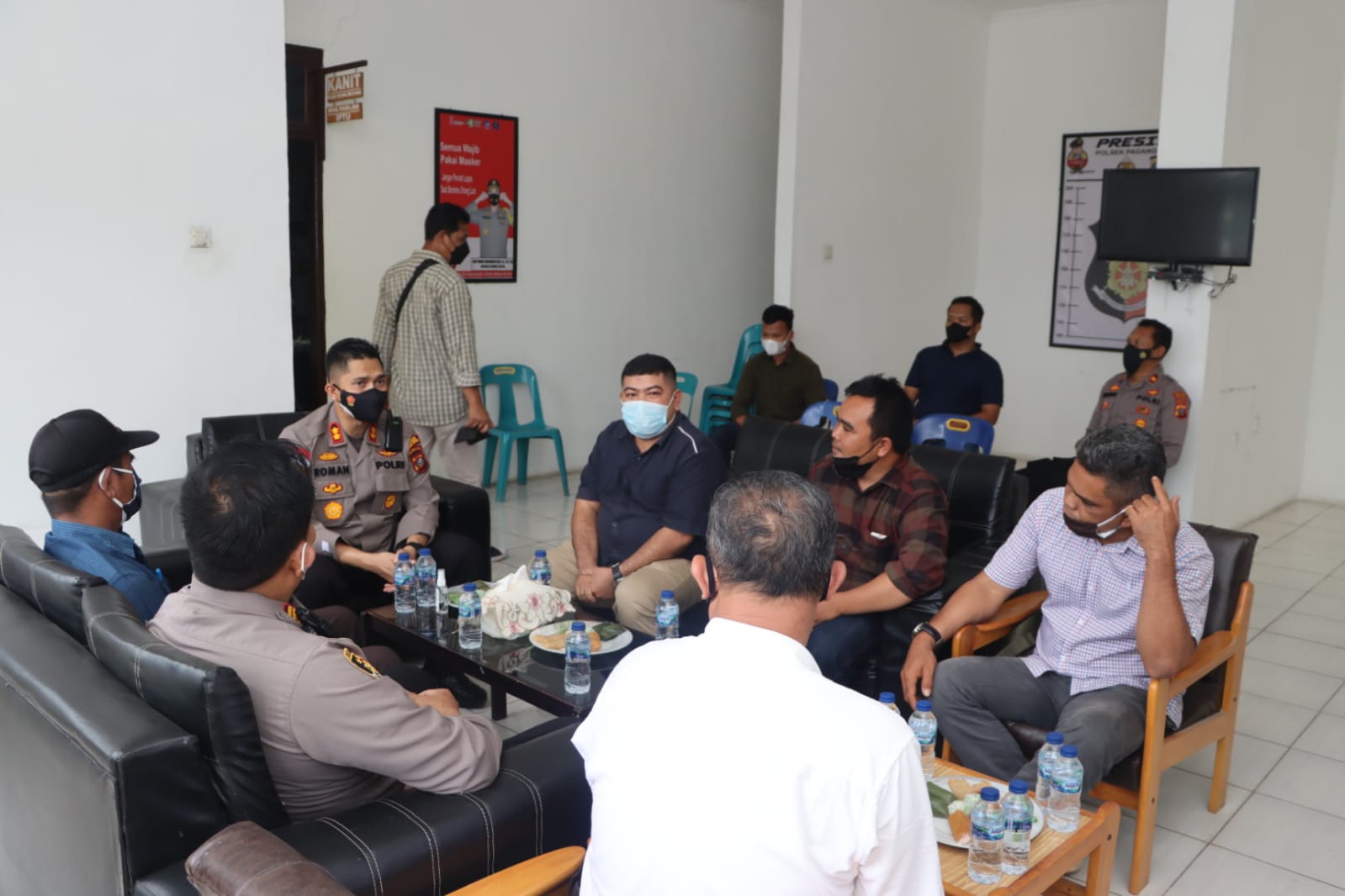 Audiensi Dengan PWI Paluta, Kapolres Tapsel Berpesan Kehadiran PWI Dapat Menjadi Mitra Strategis Polri