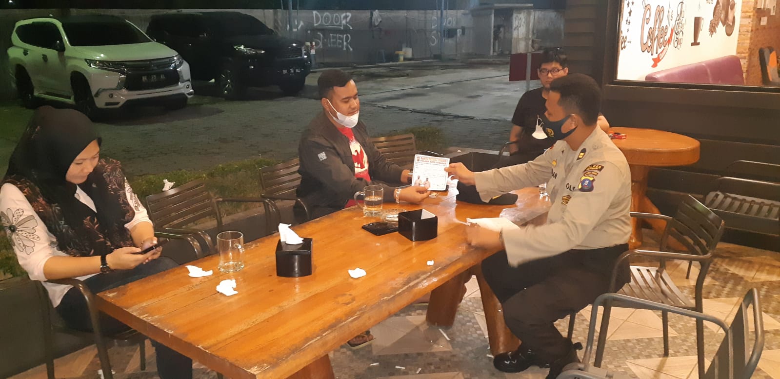 Personel Polsek Kota Kisaran Polres Asahan Patroli Presisi Antisipasi Tindak Kejahatan