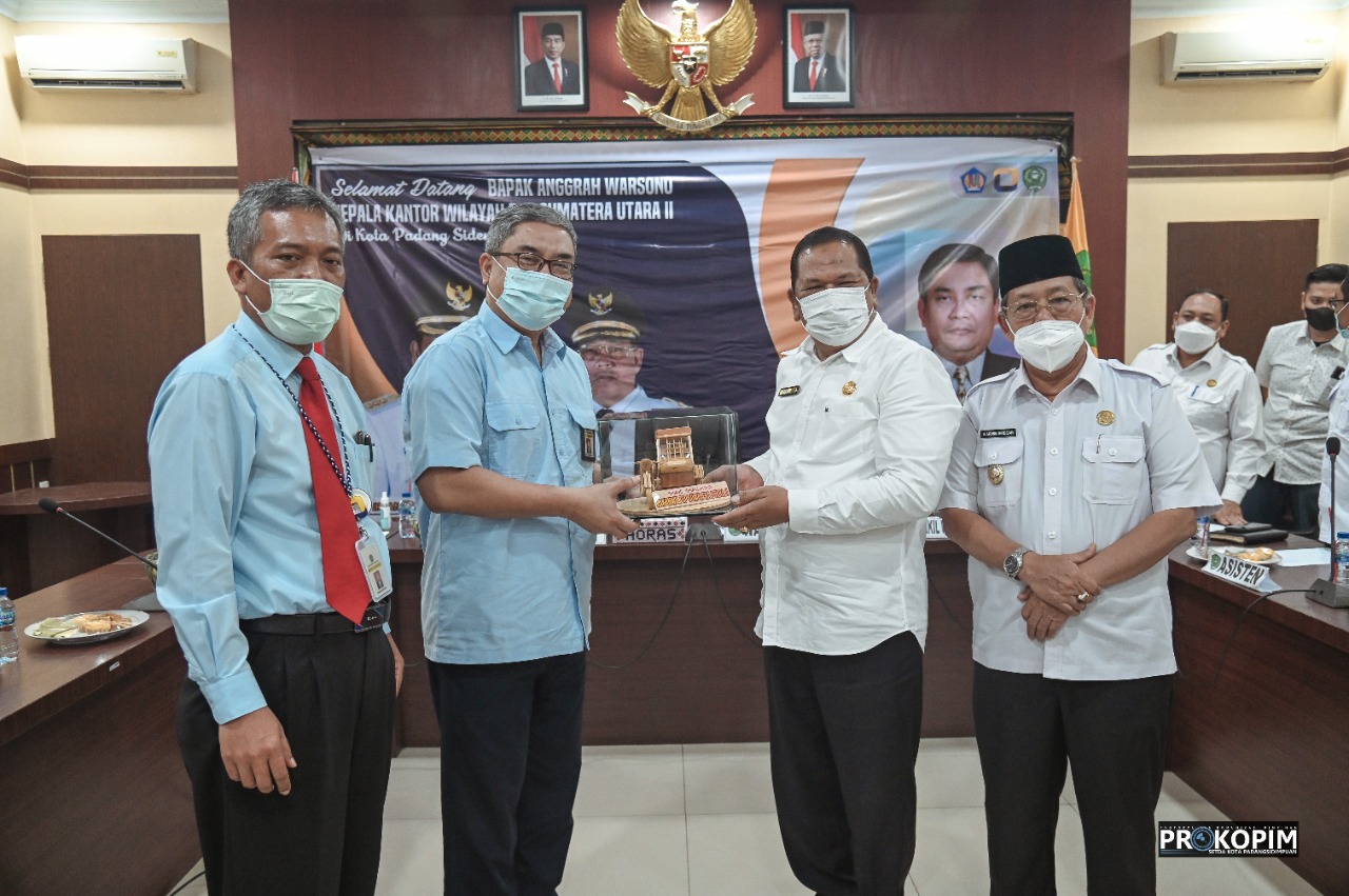 Walikota Irsan Efendi Nasution :  Kerjasama Pemko PSP  dengan KPP Pratama Telah lama Terjalin dapat terus ditingkatkan
