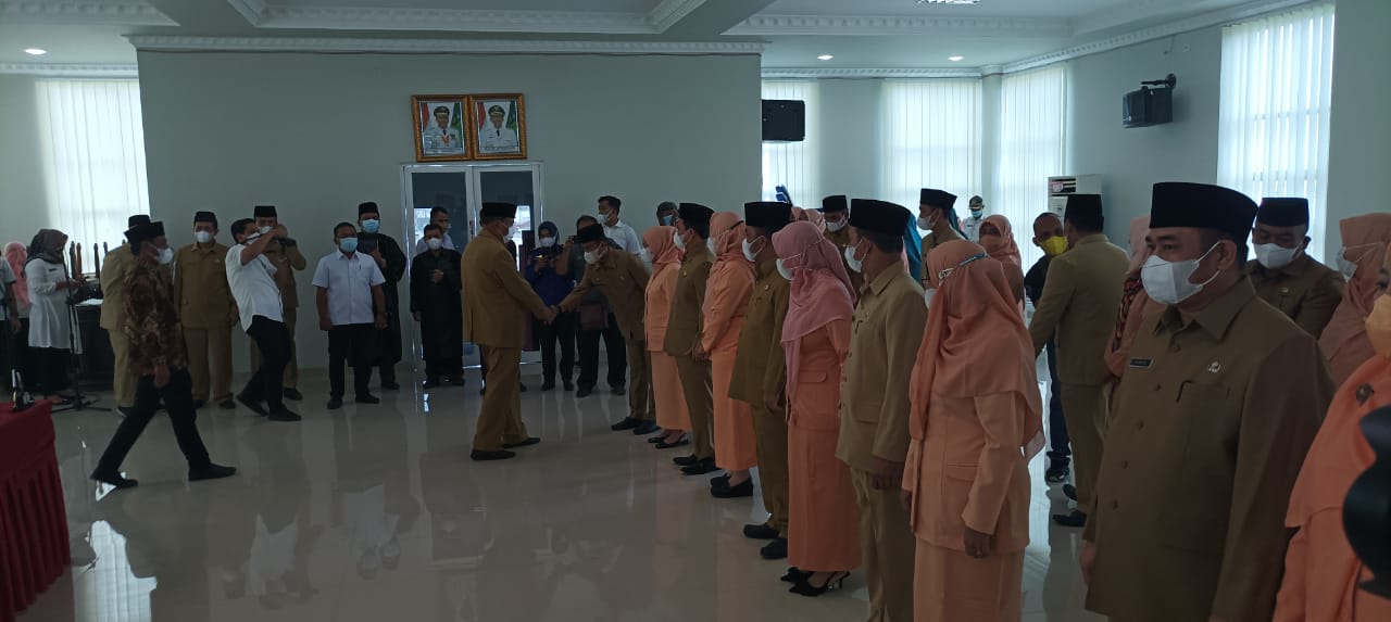 Sebelas Pejabat  PTP Pemko T.Tinggi Dilantik