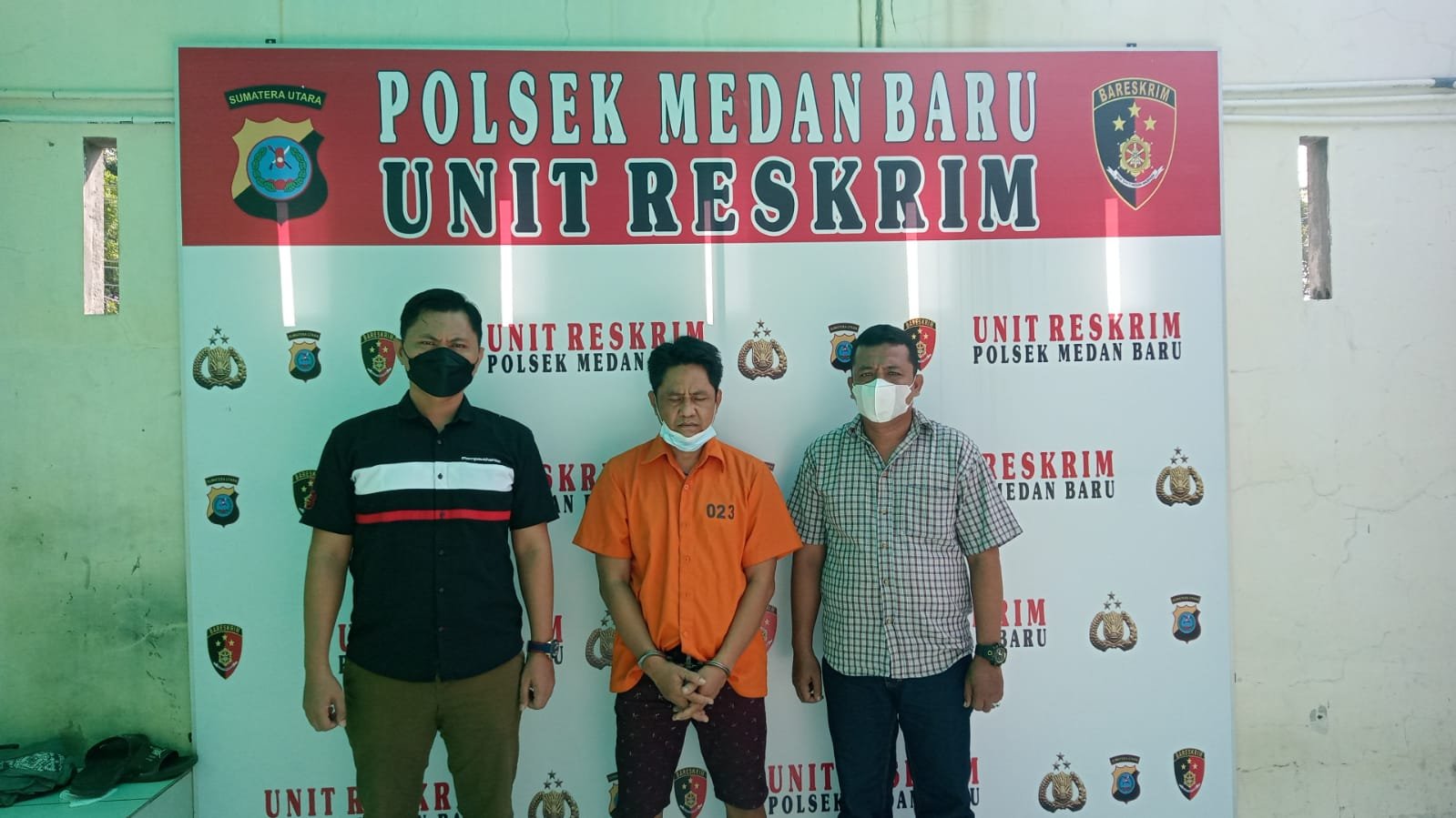 Reskrim Polsek Medan Baru Amankan Pengedar Sabu di Jalan Mistar